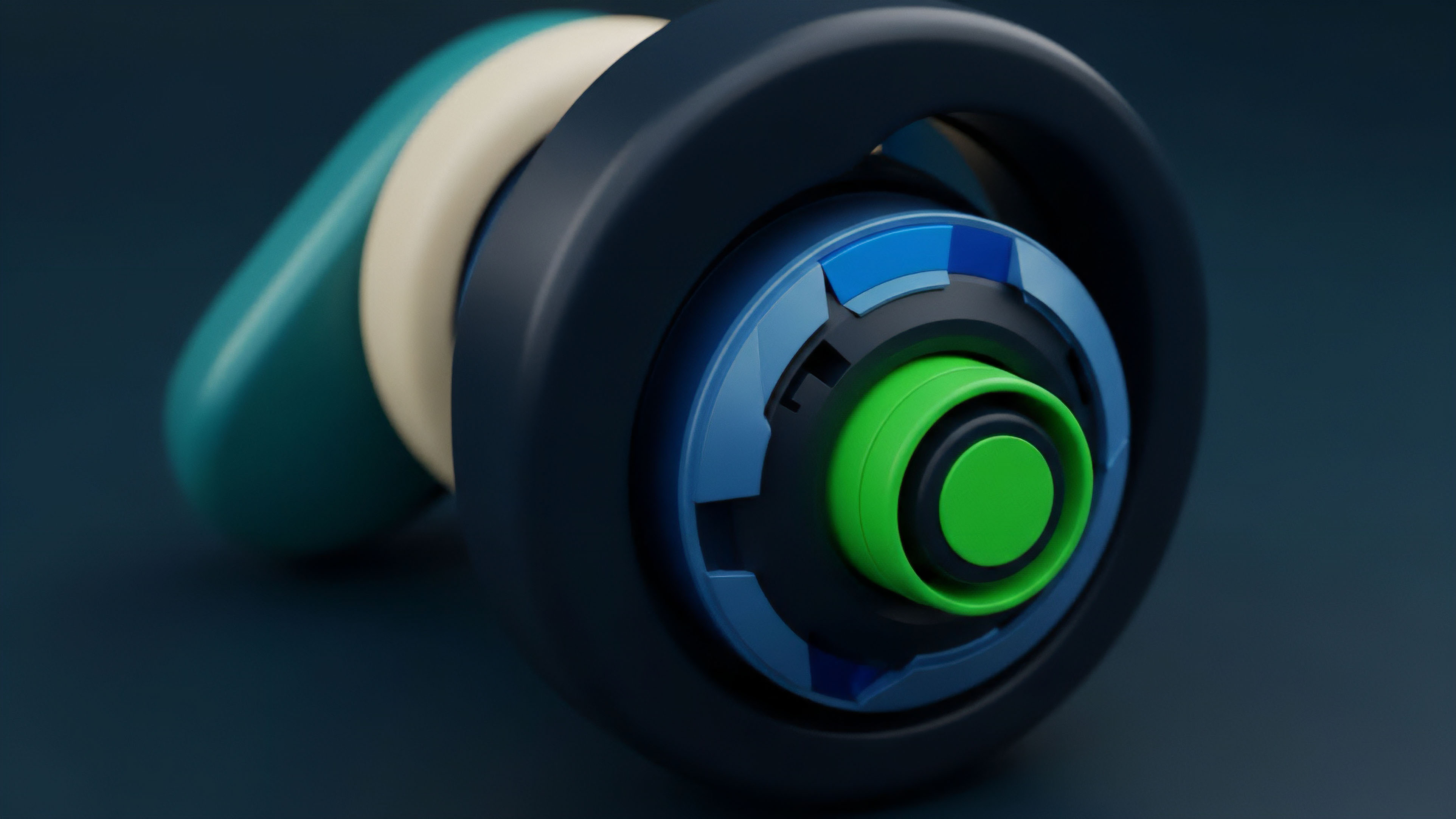 A stylized, high-tech rendering visually conceptualizes a decentralized derivatives protocol. The concentric layers represent different smart contract components, illustrating the complexity of a collateralized debt position or automated market maker. The vibrant green core signifies the liquidity pool where premium mechanisms are settled, while the blue and dark rings depict risk tranching for various asset classes. This structure highlights the algorithmic nature of options trading on Layer 2 solutions. The design evokes precision engineering critical for on-chain collateralization and governance mechanisms in DeFi, managing implied volatility and market risk exposure.