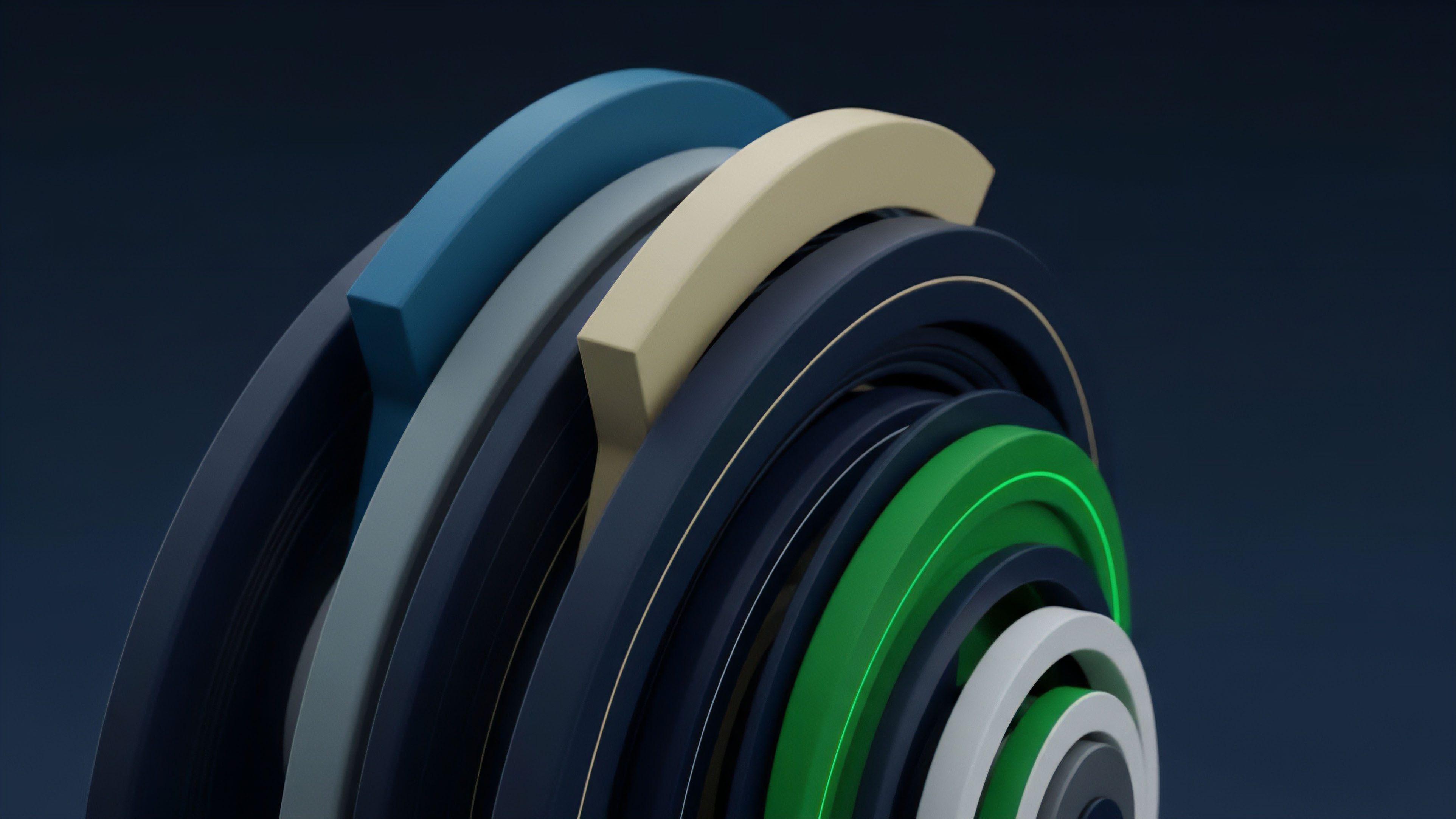 A layered abstract visualization depicts complex financial mechanisms through concentric, arched structures. The different colored layers represent risk stratification and asset diversification across various liquidity pools. The structure illustrates how advanced structured products are built upon underlying collateralized debt positions CDPs within a decentralized finance ecosystem. This architecture metaphorically shows multi-chain interoperability protocols, where Layer-2 scaling solutions integrate with Layer-1 blockchain foundations, managing risk-adjusted returns through diversified asset allocation strategies.