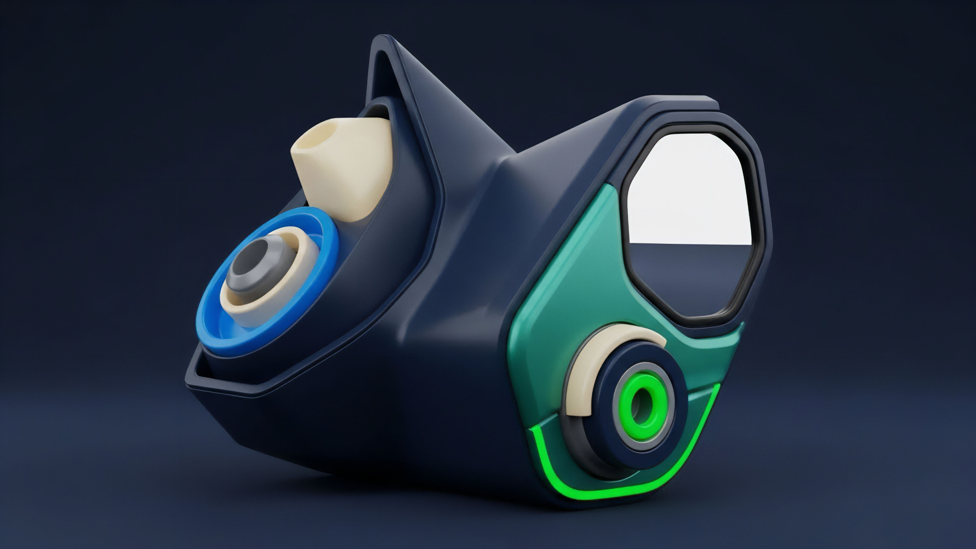 A high-tech rendering of an advanced financial engineering mechanism, illustrating a multi-layered approach to risk mitigation. The device symbolizes an algorithmic trading engine that filters market noise and volatility. Its components represent various financial derivatives strategies, including options contracts and collateralization layers, designed to protect synthetic asset positions against sudden market movements. The bright green elements indicate active data processing and liquidity flow within a smart contract module, highlighting the precision required for high-frequency algorithmic execution in a decentralized autonomous organization.