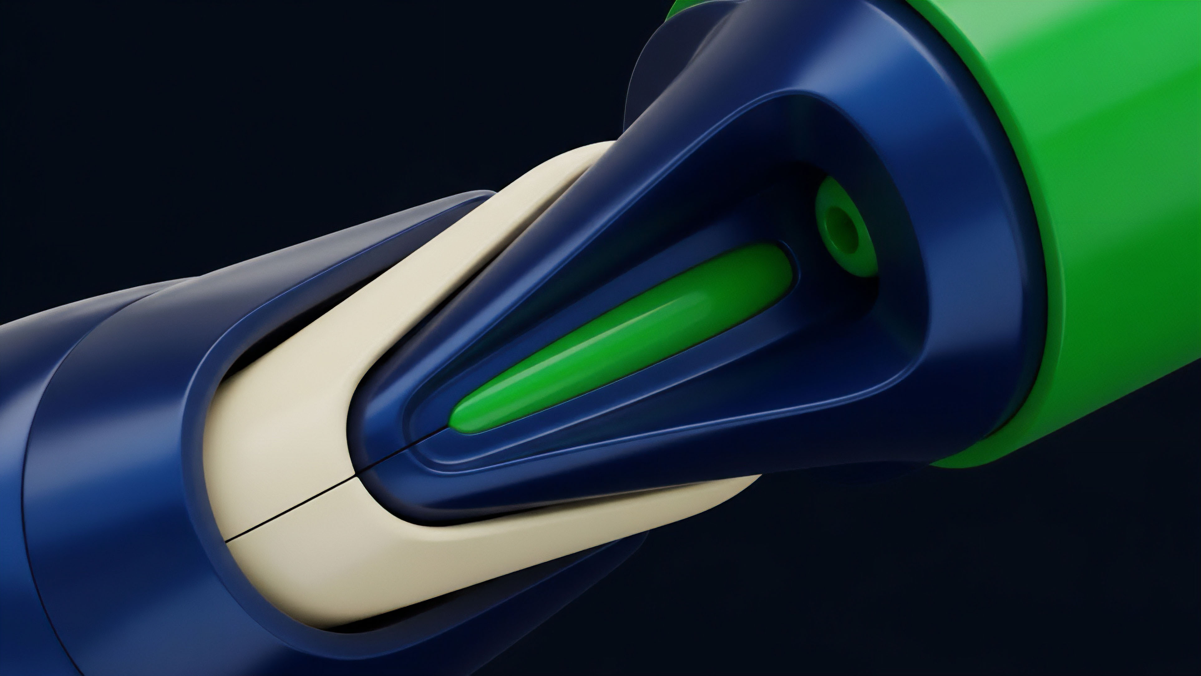 A detailed close-up of interlocking components represents a sophisticated algorithmic trading framework within decentralized finance. The precisely fitted blue and beige modules symbolize the secure layering of smart contracts and liquidity provision pools. A bright green central component signifies real-time oracle data streams essential for automated market maker operations and dynamic hedging strategies. This visual metaphor illustrates the system's focus on capital efficiency, risk mitigation, and automated collateralization mechanisms required for complex financial derivatives in a high-speed trading environment.