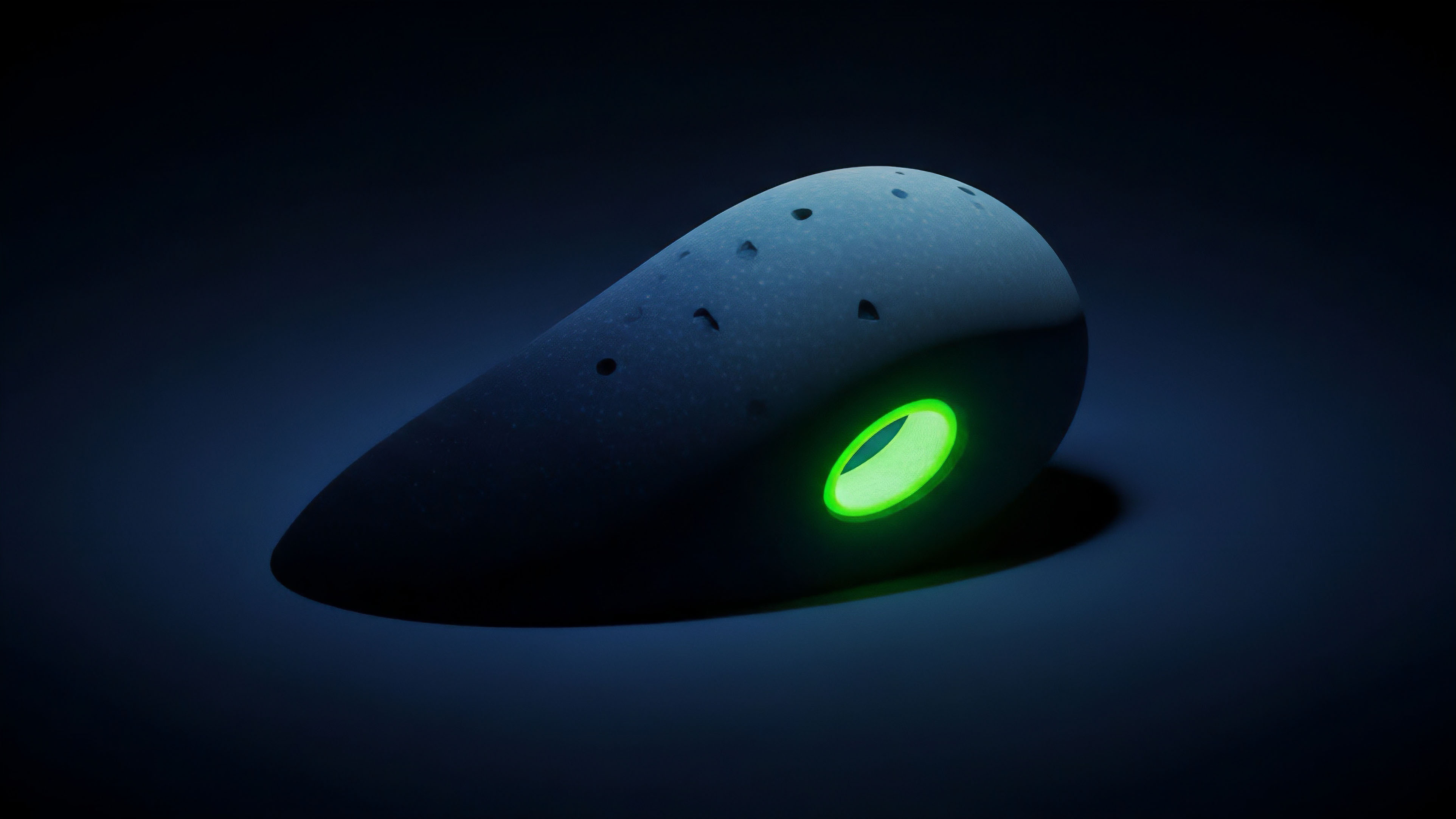 A tapered, dark object representing a tokenized derivative, specifically an exotic options contract, rests in a low-visibility environment. The glowing green aperture symbolizes high-frequency trading HFT logic, executing automated market-making strategies and monitoring pre-market signals within a dark liquidity pool. This structure embodies a structured product's pre-defined trajectory and potential for significant momentum in the options market. The glowing element signifies continuous price discovery and order execution, reflecting the precise nature of quantitative analysis required for efficient arbitrage.