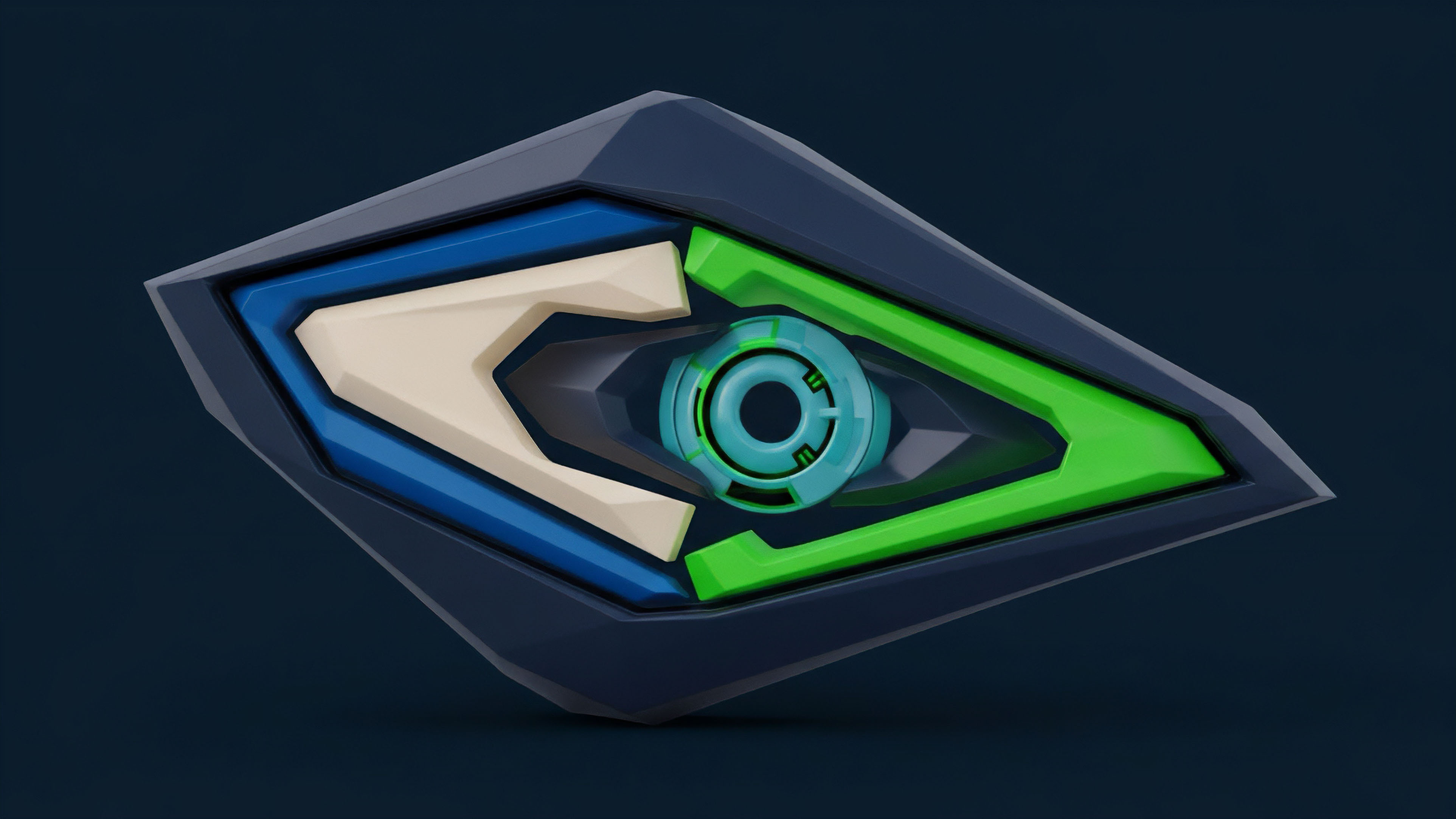 A futuristic, multi-layered object with sharp, angular forms and a central turquoise sensor represents a complex structured financial derivative. The distinct, colored layers symbolize different tranches within a financial engineering product, designed to isolate risk profiles for various counterparties in decentralized finance DeFi. The central core functions metaphorically as an oracle, providing real-time data feeds for automated market makers AMMs and algorithmic trading. This architecture enables secure liquidity provision and risk management protocols within a decentralized application dApp ecosystem, ensuring cross-chain compatibility and mitigating counterparty risk.