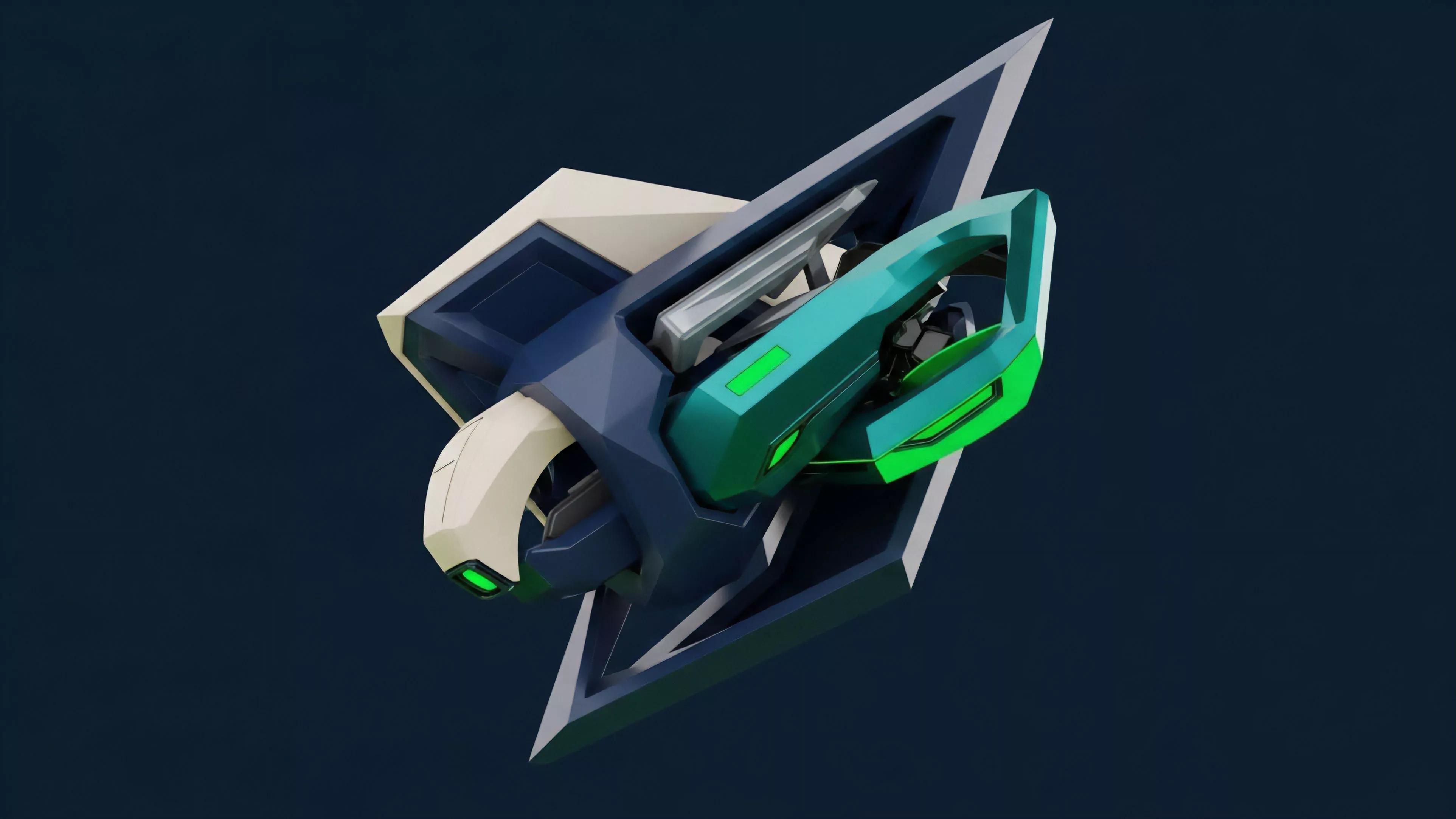 A stylized visual representation of a complex financial instrument or algorithmic trading strategy. This intricate structure metaphorically depicts a smart contract architecture for a structured financial derivative, potentially managing a liquidity pool or collateralized loan. The teal and bright green elements symbolize real-time data streams and yield generation in a high-frequency trading environment. The design reflects the precision and complexity required for executing advanced options strategies, like delta hedging, relying on oracle data feeds and implied volatility analysis. This visualizes a high-level decentralized finance protocol.