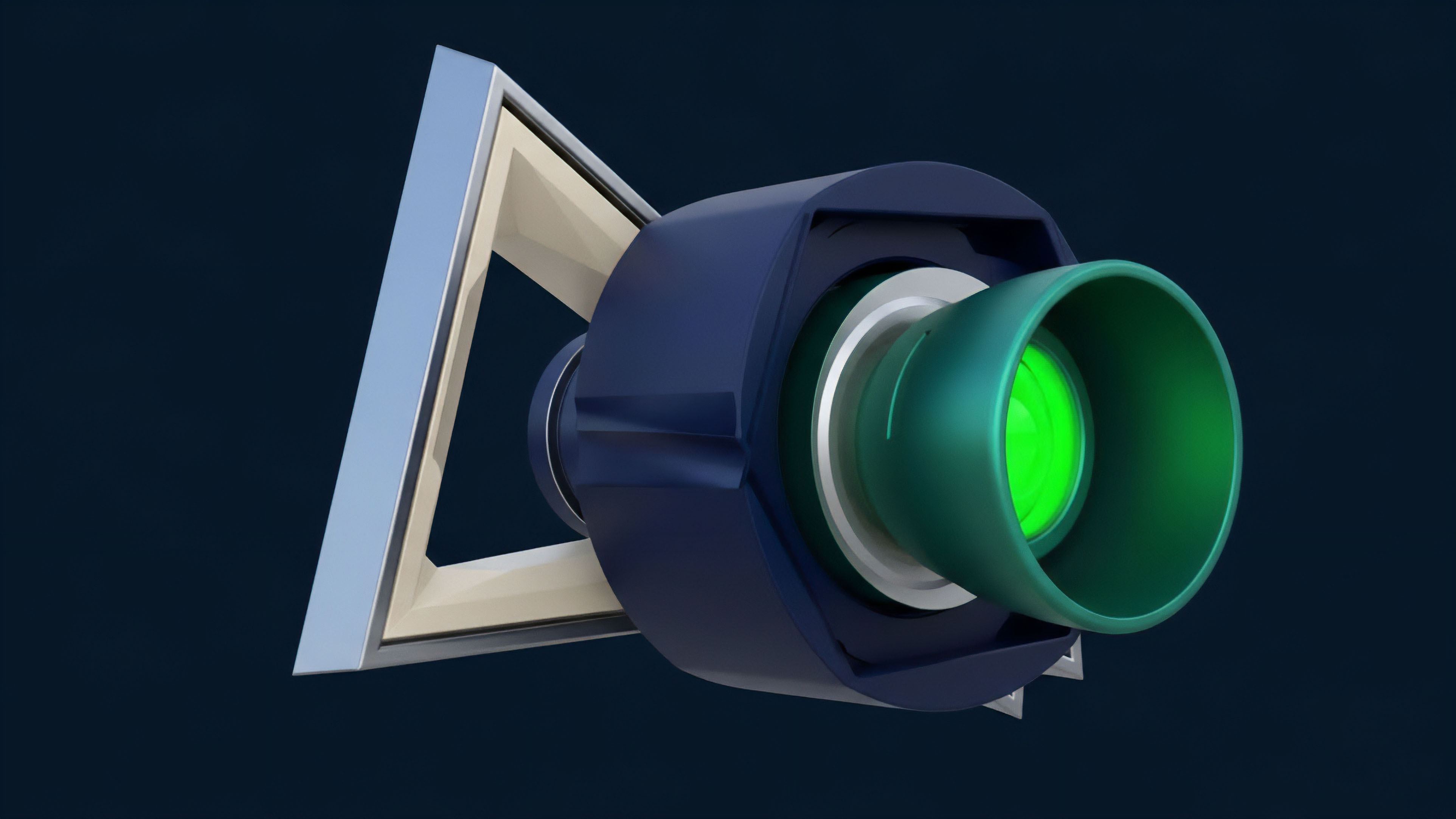 A high-precision optical device symbolizes the advanced market microstructure analysis required for effective derivatives trading. The glowing green aperture signifies successful high-frequency execution and profitable algorithmic signals within options portfolio management. The design emphasizes the need for calculating risk-adjusted returns and optimizing quantitative strategies. This sophisticated mechanism represents a systematic approach to volatility analysis and efficient delta hedging in complex financial derivatives markets.