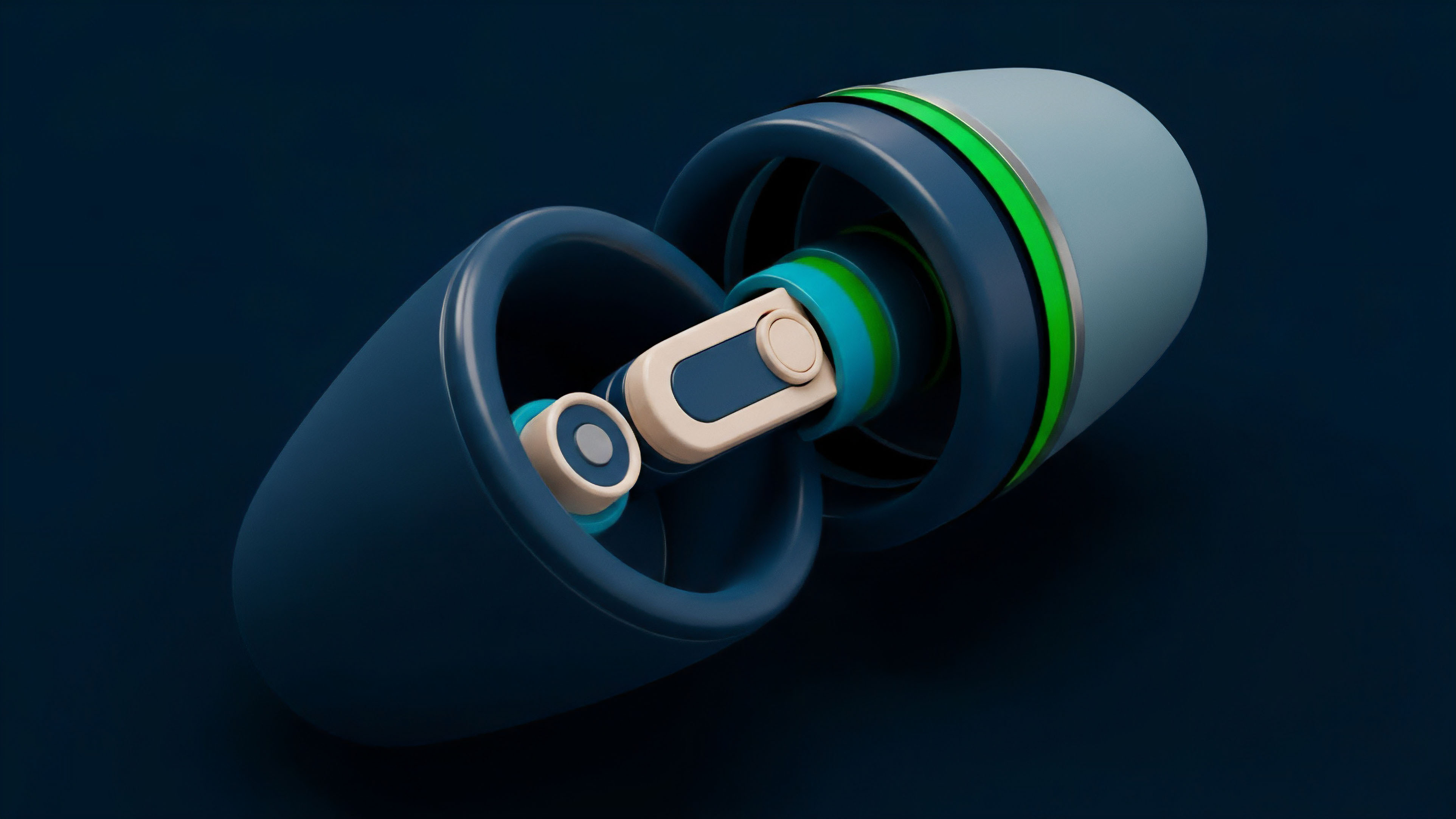 A detailed view of a mechanism, illustrating the complex logic of a smart contract or automated market maker AMM within a DeFi ecosystem. The visible separation between components symbolizes the unbundling of financial products, revealing the underlying collateral requirements and oracle data feeds crucial for derivative pricing. This modularity enhances transparency and enables granular risk management in decentralized autonomous organizations DAOs, optimizing capital efficiency for yield farming and liquidity provision by clearly segmenting risk exposure.