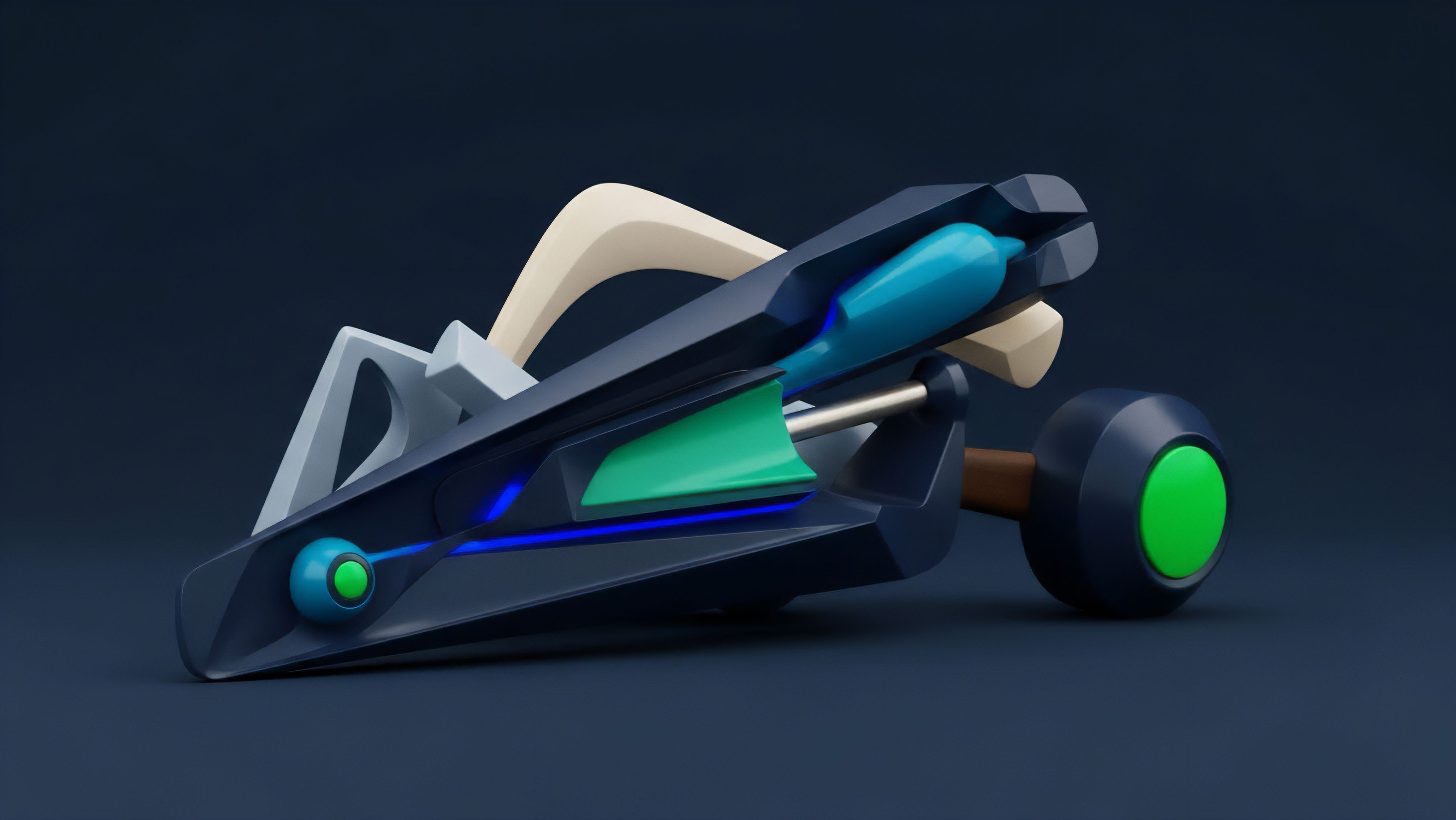 A stylized, dark blue mechanical structure illustrates a complex smart contract architecture within a decentralized finance ecosystem. The light blue component represents a synthetic asset awaiting issuance through collateralization, loaded into the mechanism. The glowing blue internal line symbolizes the real-time oracle data feed and automated execution path for perpetual swaps. This abstract visualization demonstrates the mechanics of advanced derivatives where efficient risk mitigation strategies are essential to avoid impermanent loss and maintain liquidity pool stability, leveraging a robust settlement layer for trade execution.