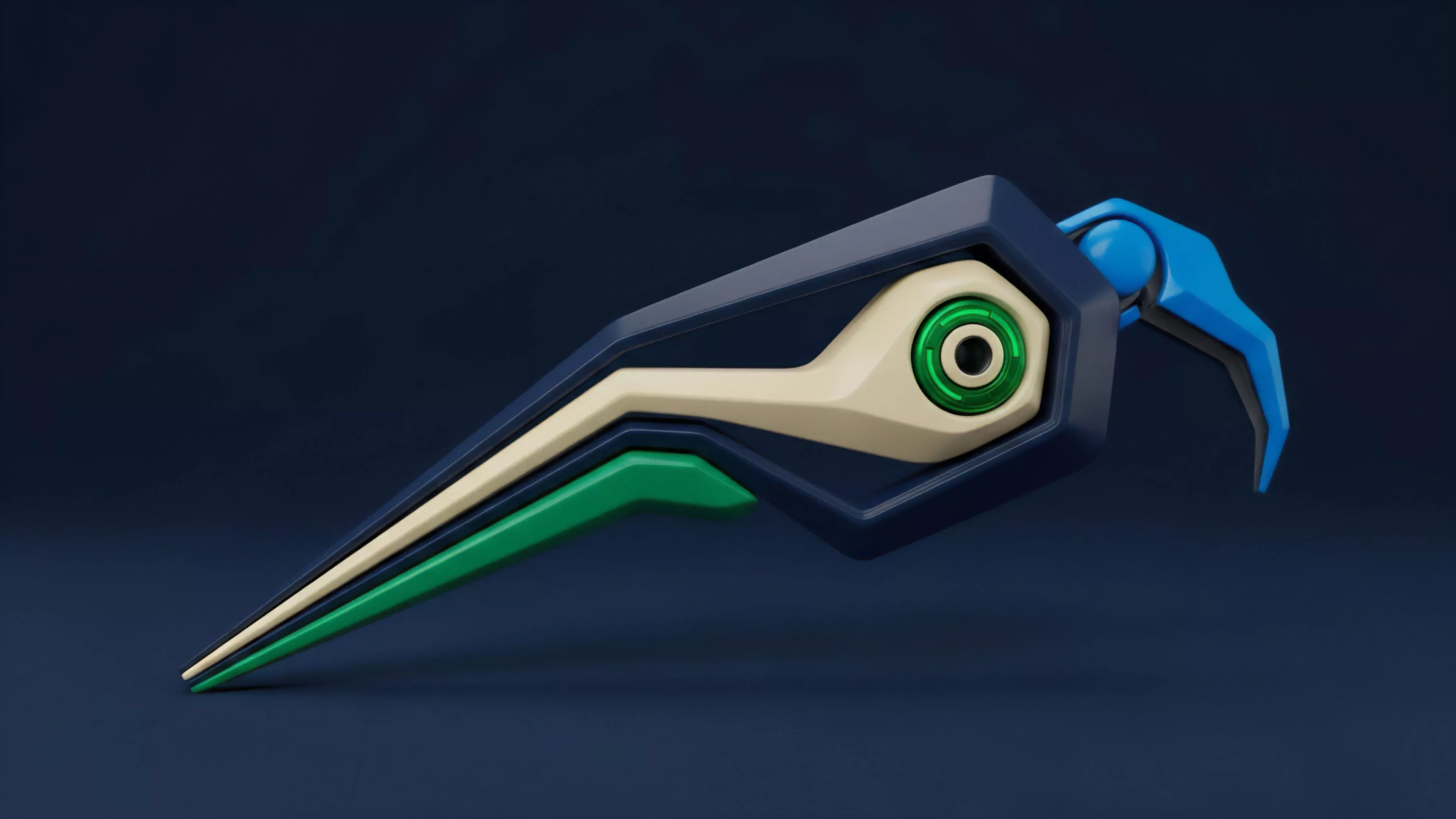 A high-precision mechanical render symbolizing an advanced on-chain oracle mechanism within decentralized finance protocols.