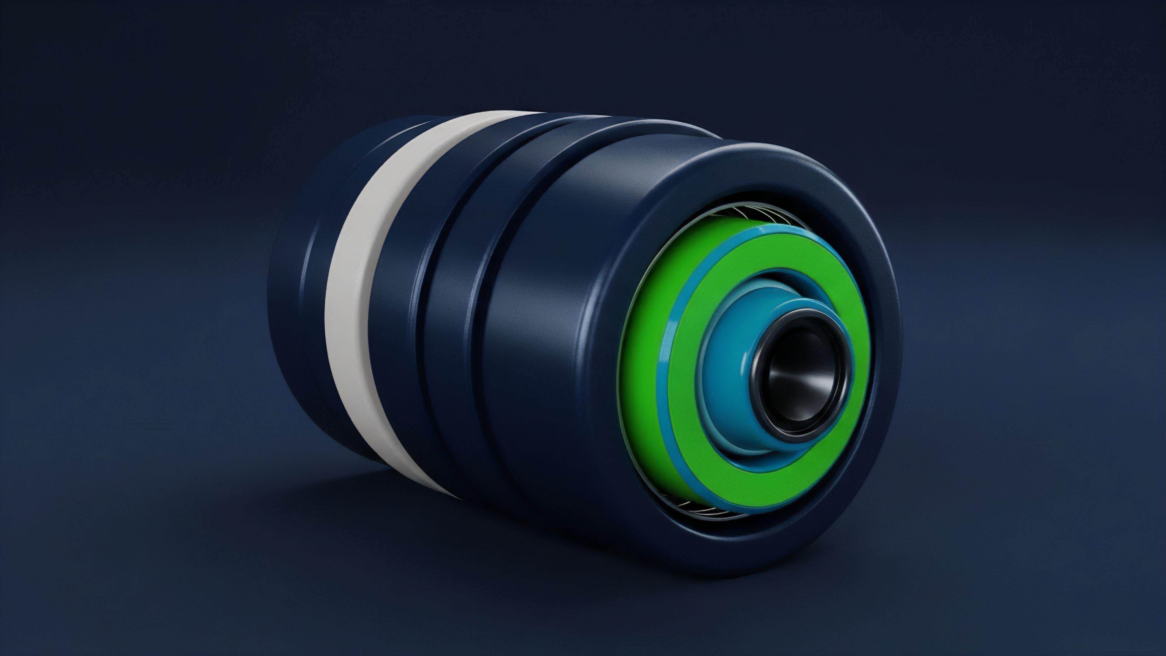 This abstract visual metaphor illustrates the layered architecture of decentralized finance DeFi protocols and structured products. The concentric rings symbolize risk stratification and tranching in collateralized debt obligations or yield aggregation vaults, where different tranches represent varying risk profiles. The internal complexity highlights the intricate collateralization mechanics required for perpetual swaps and other complex derivatives. This design represents how different interoperability protocols stack to create a robust system, where a single asset or pool is segmented into multiple layers to manage liquidity and risk exposure effectively.