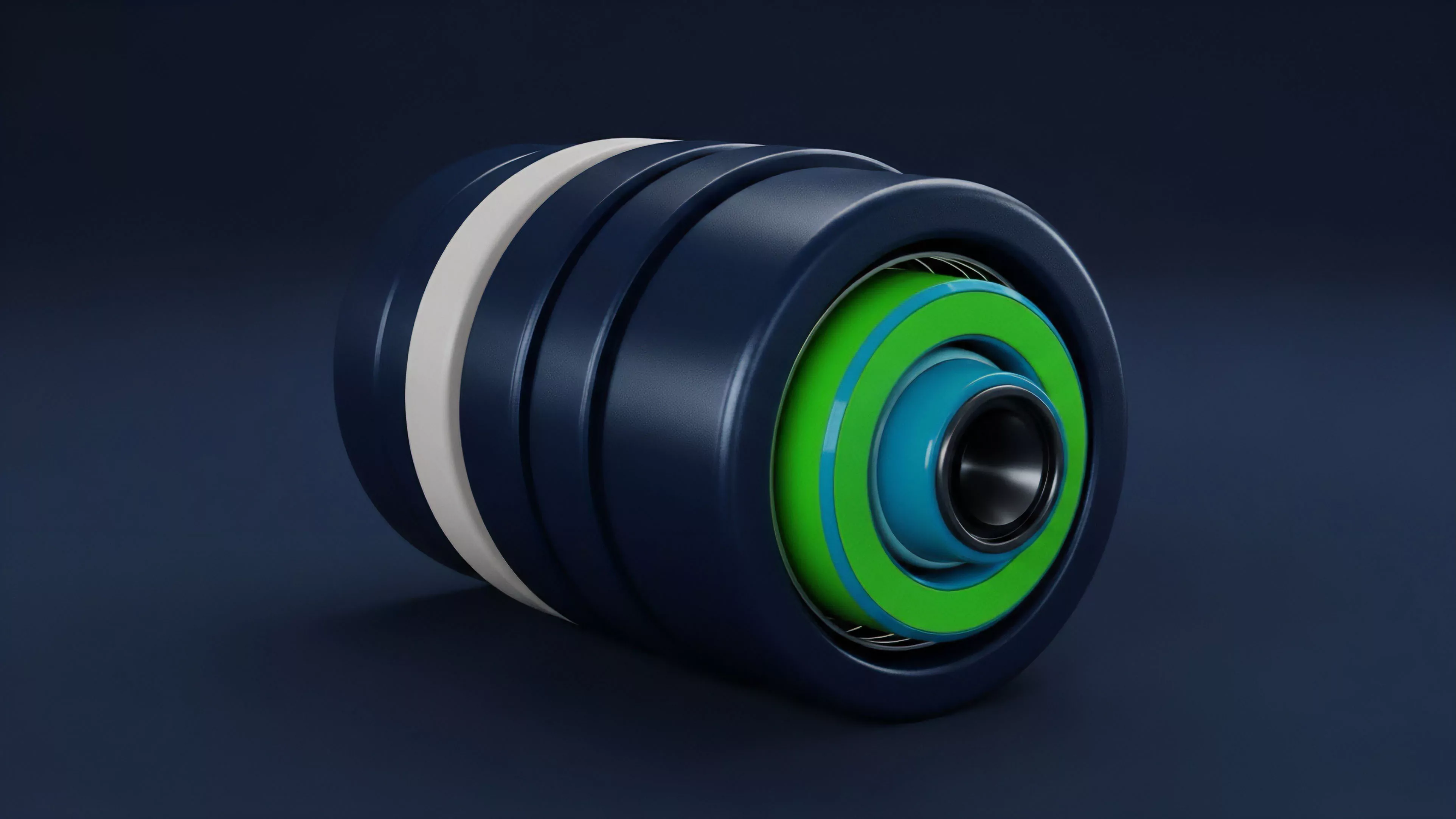 This abstract visual metaphor illustrates the layered architecture of decentralized finance DeFi protocols and structured products. The concentric rings symbolize risk stratification and tranching in collateralized debt obligations or yield aggregation vaults, where different tranches represent varying risk profiles. The internal complexity highlights the intricate collateralization mechanics required for perpetual swaps and other complex derivatives. This design represents how different interoperability protocols stack to create a robust system, where a single asset or pool is segmented into multiple layers to manage liquidity and risk exposure effectively.