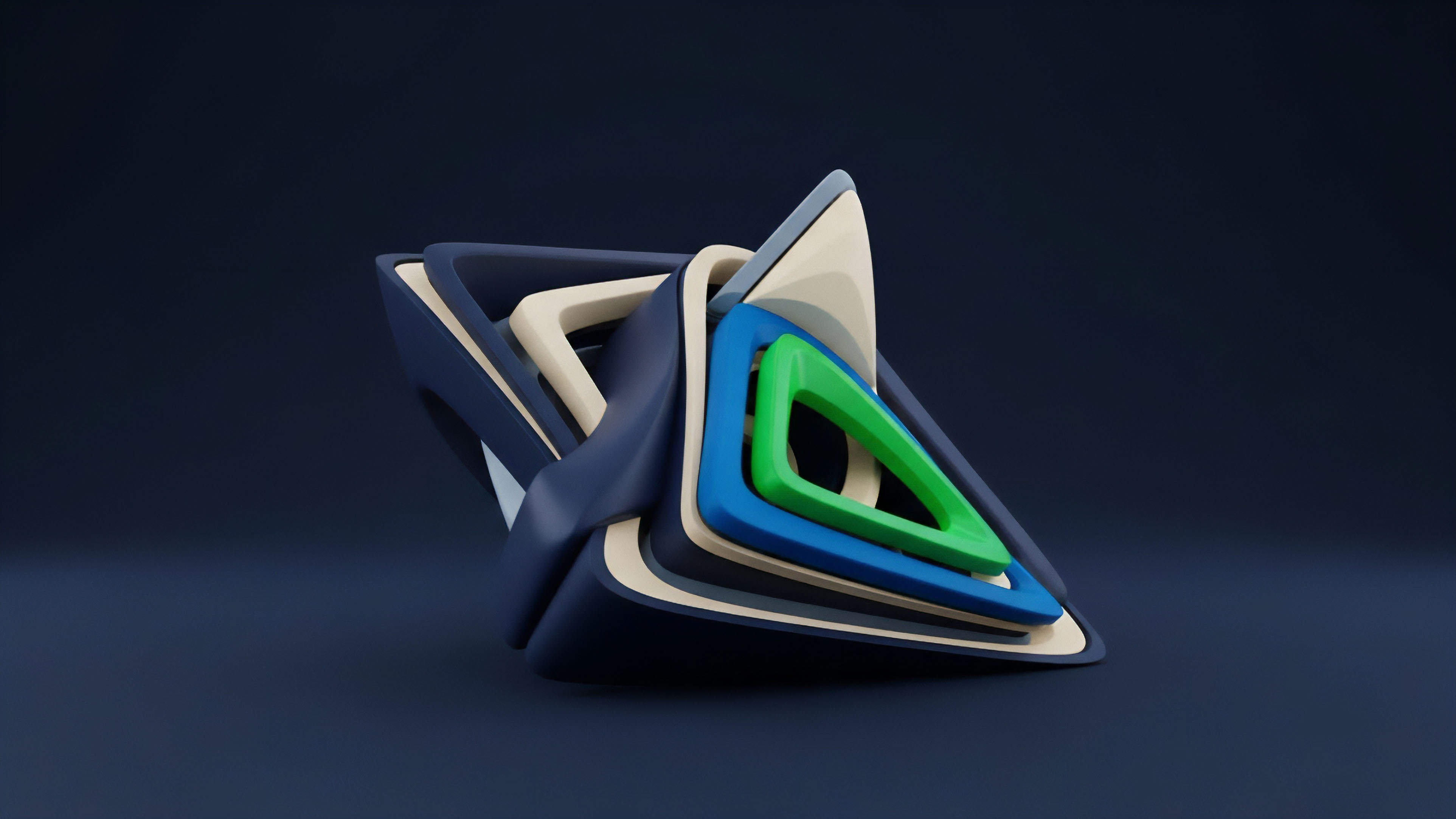 A complex arrangement of nested, abstract forms, defined by dark blue, light beige, and vivid green layers, visually represents the intricate structure of financial derivatives in decentralized finance DeFi. The interconnected layers illustrate a stack of options contracts and collateralization mechanisms required for risk mitigation. This architecture mirrors a structured product where different components, such as synthetic assets and liquidity pools, are intertwined. The model highlights the complexity of volatility modeling and advanced trading strategies like delta hedging using automated market makers AMMs.