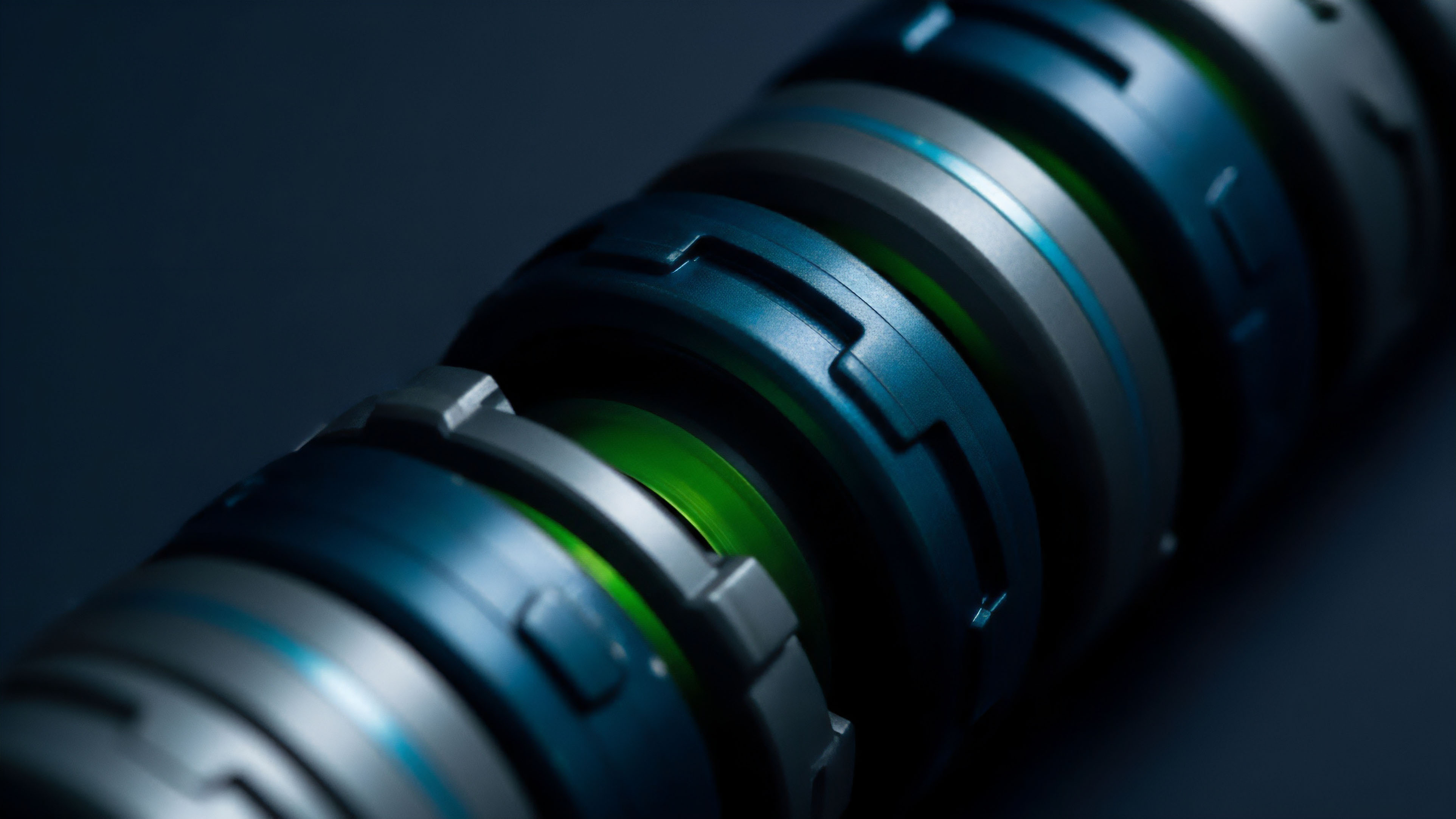 A macro view captures a complex, layered mechanism suggesting a high-tech smart contract vault. The central glowing green segment symbolizes locked liquidity or core collateral within a decentralized finance protocol. The surrounding interlocking components represent different layers of derivative instruments and risk management protocols, detailing a structured product or automated market maker function. This design encapsulates the advanced tokenomics required for yield aggregation strategies, where collateralization ratios are dynamically managed to minimize impermanent loss and maximize risk-adjusted returns within a volatile ecosystem.