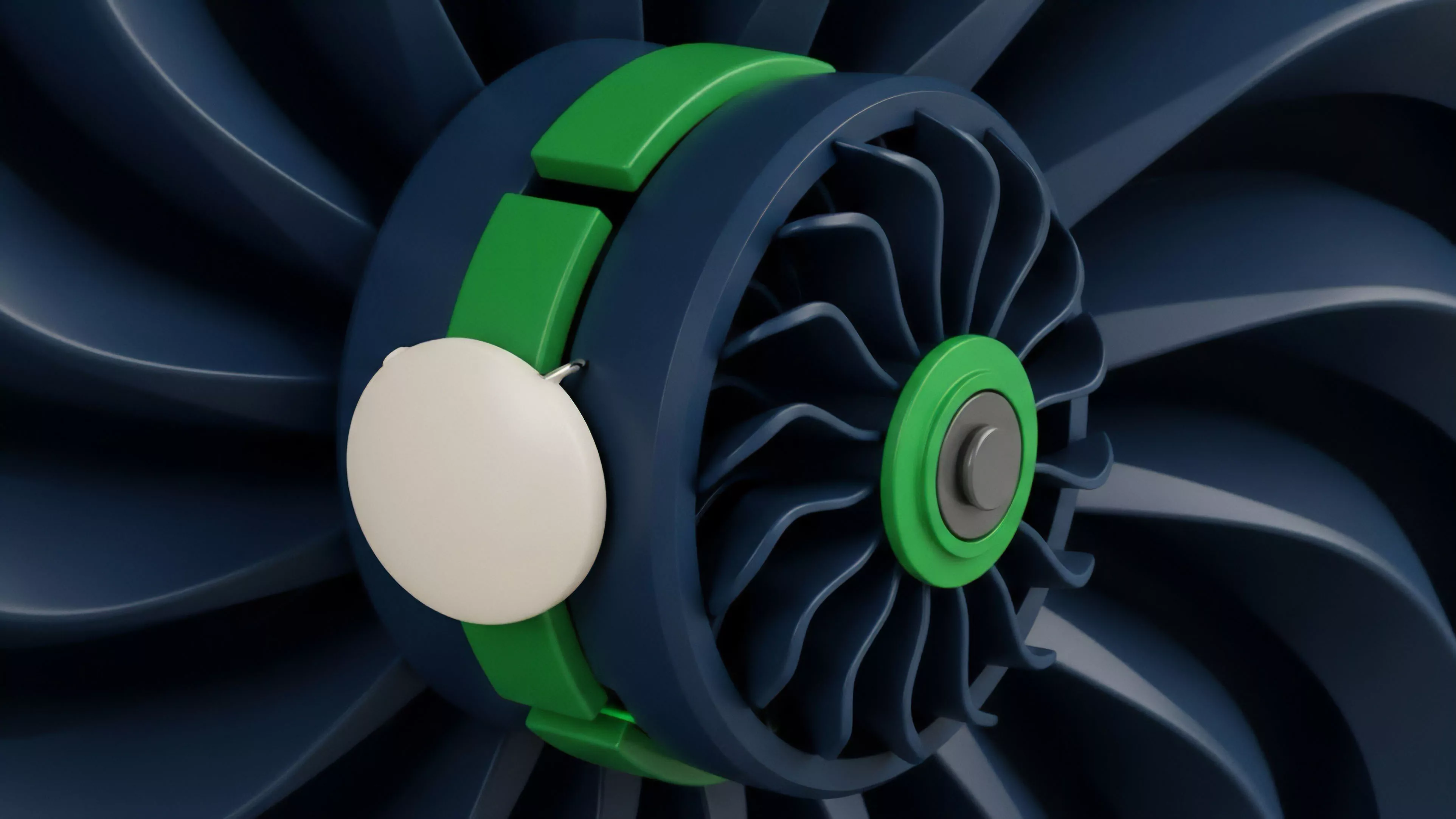 A stylized turbine represents a high-velocity automated market maker AMM within decentralized finance DeFi. The spinning blades symbolize continuous price discovery and liquidity provisioning in a perpetual futures market. This mechanism facilitates dynamic yield generation and efficient capital allocation. The central core depicts the underlying collateralized asset pool, essential for supporting synthetic assets and options contracts. This complex system mitigates counterparty risk while enabling advanced arbitrage strategies, a critical component of sophisticated financial derivatives.