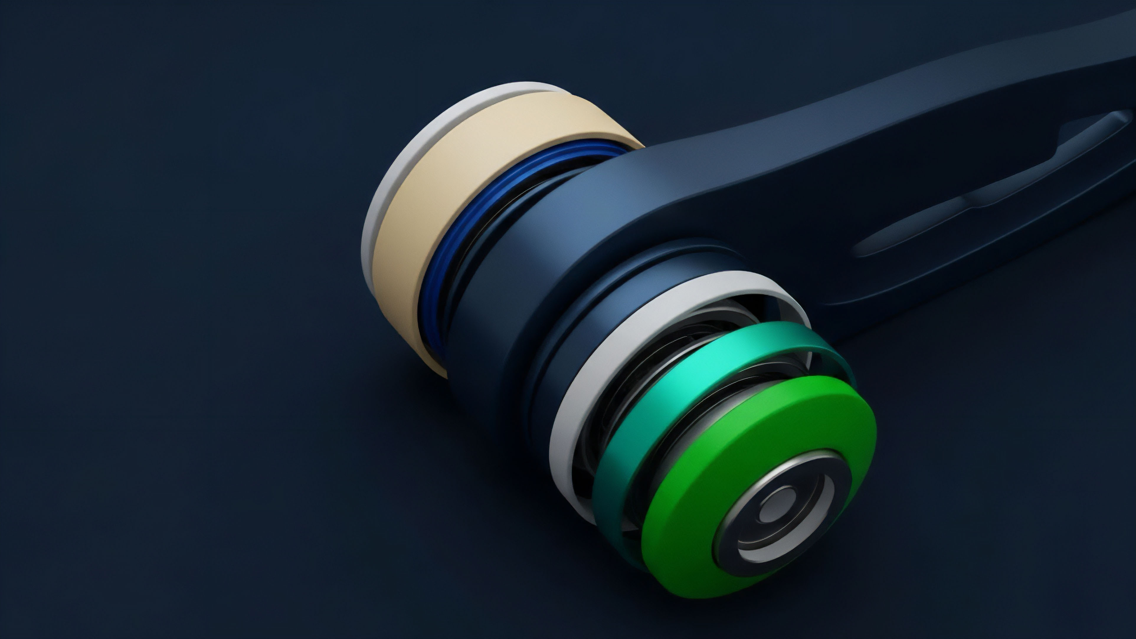 A detailed schematic representing a sophisticated options-based structured product within a decentralized finance ecosystem. The distinct colorful layers symbolize the different components of the financial derivative: the core underlying asset pool, various collateralization tranches, and the programmed risk management logic. This architecture facilitates algorithmic yield generation and automated market making AMM by structuring liquidity provider contributions into risk-weighted segments. The visual complexity illustrates the intricate smart contract interactions required for creating robust financial primitives that manage systemic risk exposure and optimize capital allocation in volatile markets.