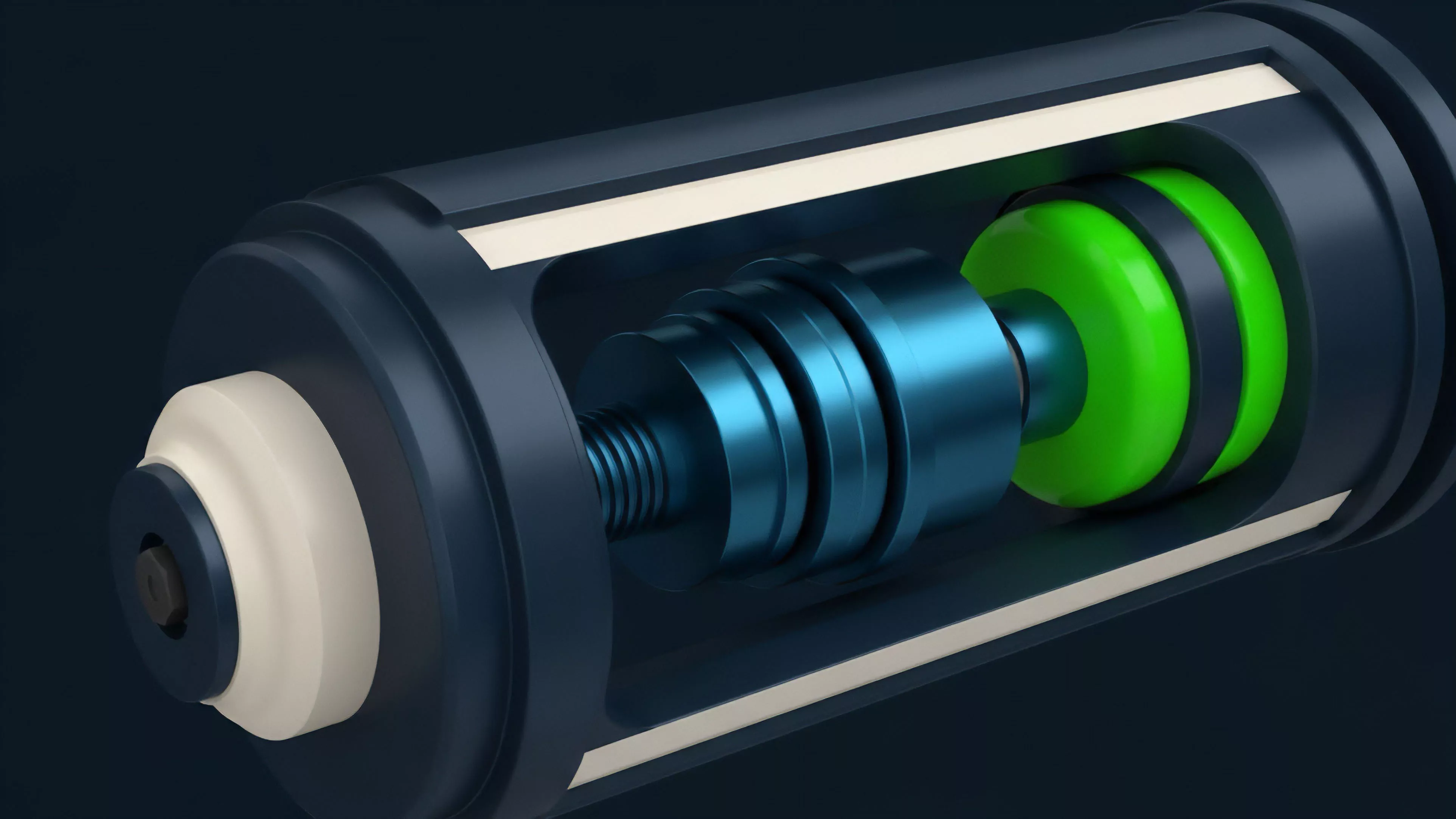 A cutaway view of a precision-engineered mechanism illustrates an algorithmic volatility dampener critical to market stability.