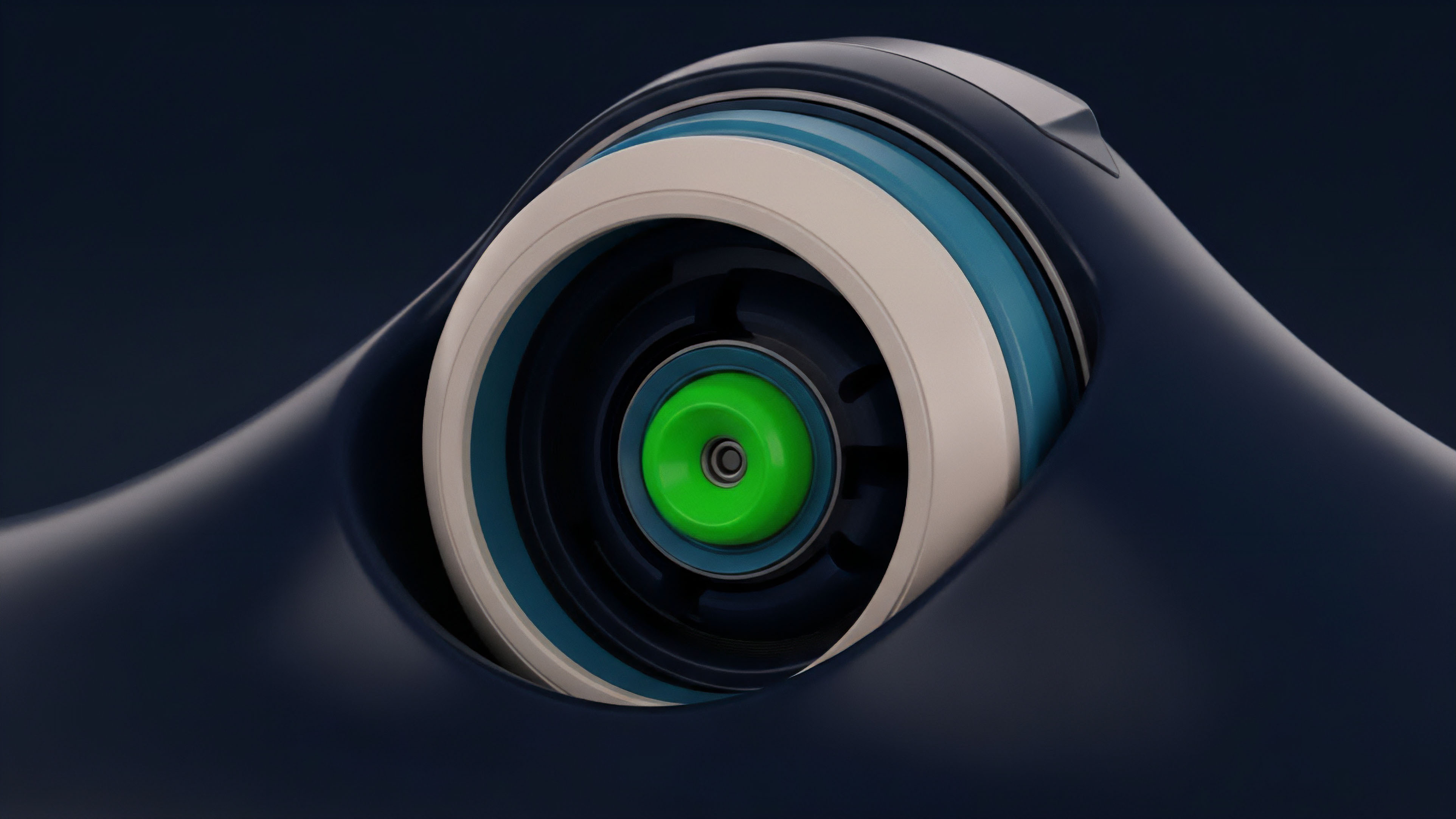 A futuristic rendering illustrating a high-yield structured finance product within decentralized markets. The smooth dark exterior represents the dynamic market environment and volatility surface. The multi-layered inner mechanism symbolizes a collateralized debt position or a complex options strategy. The bright green core signifies alpha generation from yield farming or staking rewards. The surrounding layers represent different risk tranches, demonstrating a sophisticated framework for risk-weighted asset distribution and liquidation management within a smart contract architecture.