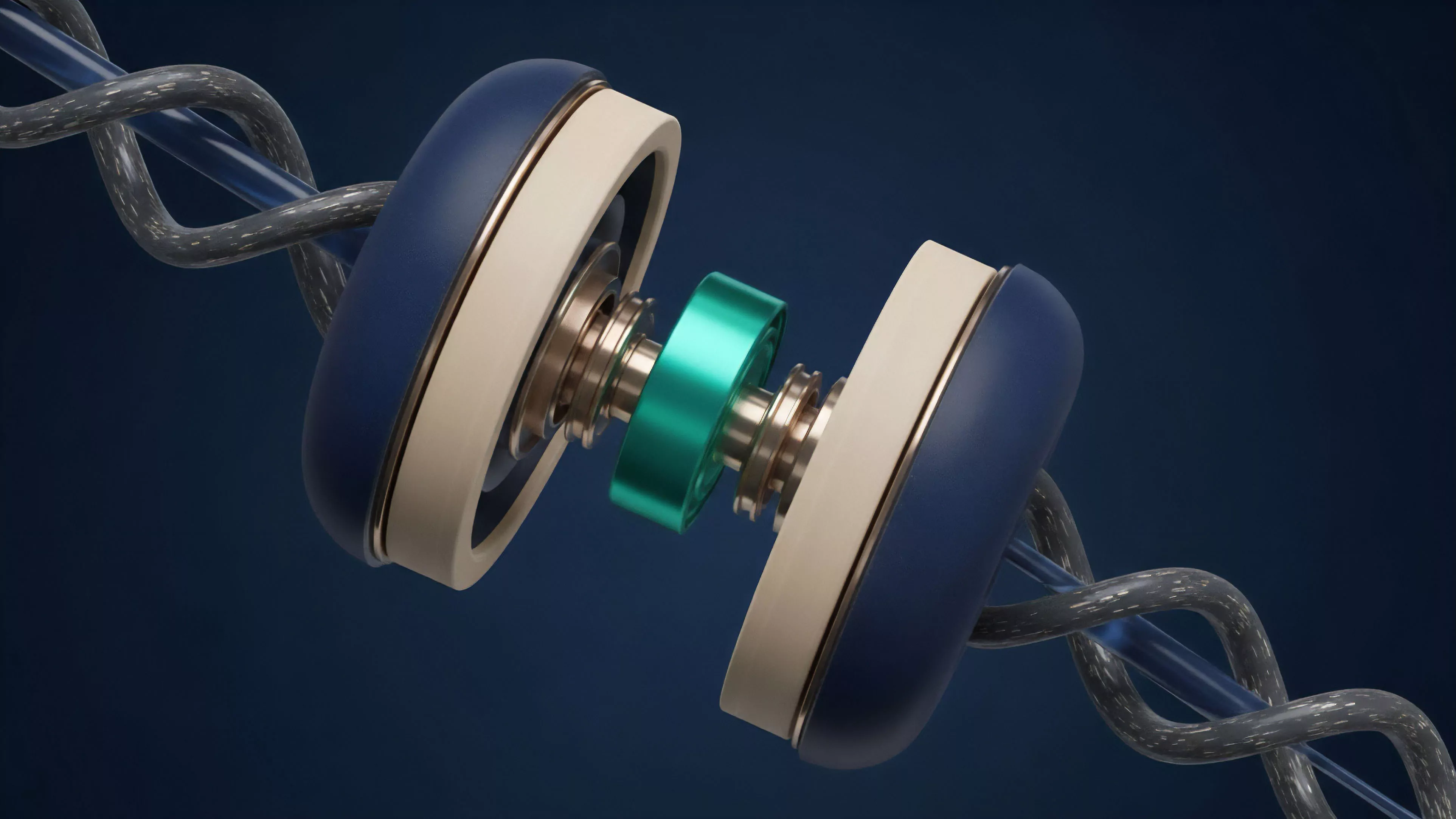 A detailed schematic representing a sophisticated data transfer mechanism between two distinct financial nodes. This system symbolizes a DeFi protocol linkage where blockchain data integrity is maintained through an oracle data feed for smart contract execution. The central glowing component illustrates the critical point of automated verification, facilitating algorithmic trading for complex instruments like perpetual swaps and financial derivatives. The precision of the connection emphasizes the deterministic nature required for secure asset linkage and cross-chain bridge operations within a decentralized environment. This represents a modern liquidity pool interface for automated trading strategies.