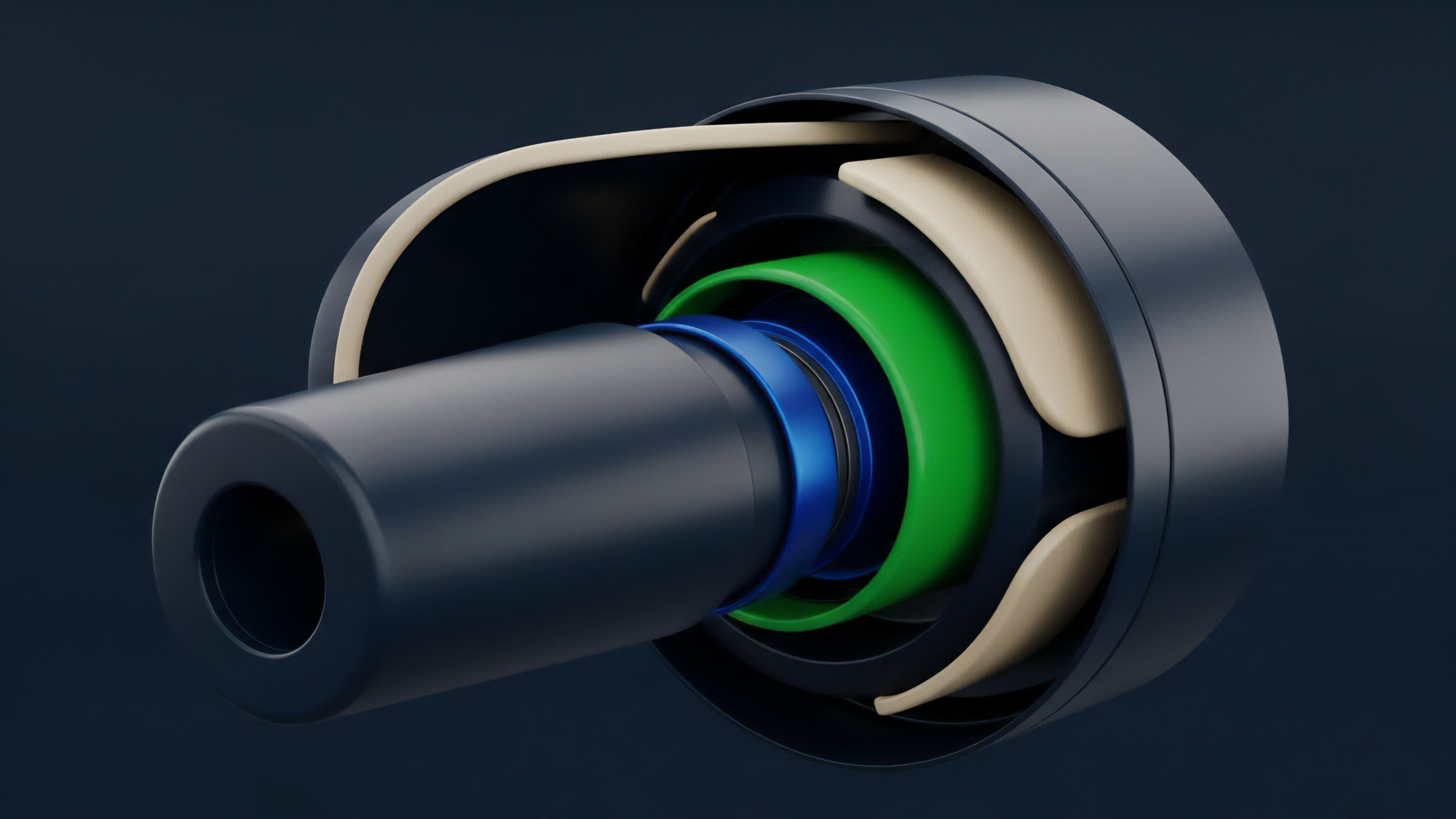 The visualization of concentric layers around a central core represents a complex financial mechanism, such as a DeFi protocol’s layered architecture for managing risk tranches. The components illustrate the intricacy of collateralization requirements, liquidity pools, and automated market makers supporting perpetual futures contracts. The nested structure highlights the risk stratification necessary for financial stability and the transparent settlement mechanism of synthetic assets within a decentralized environment.