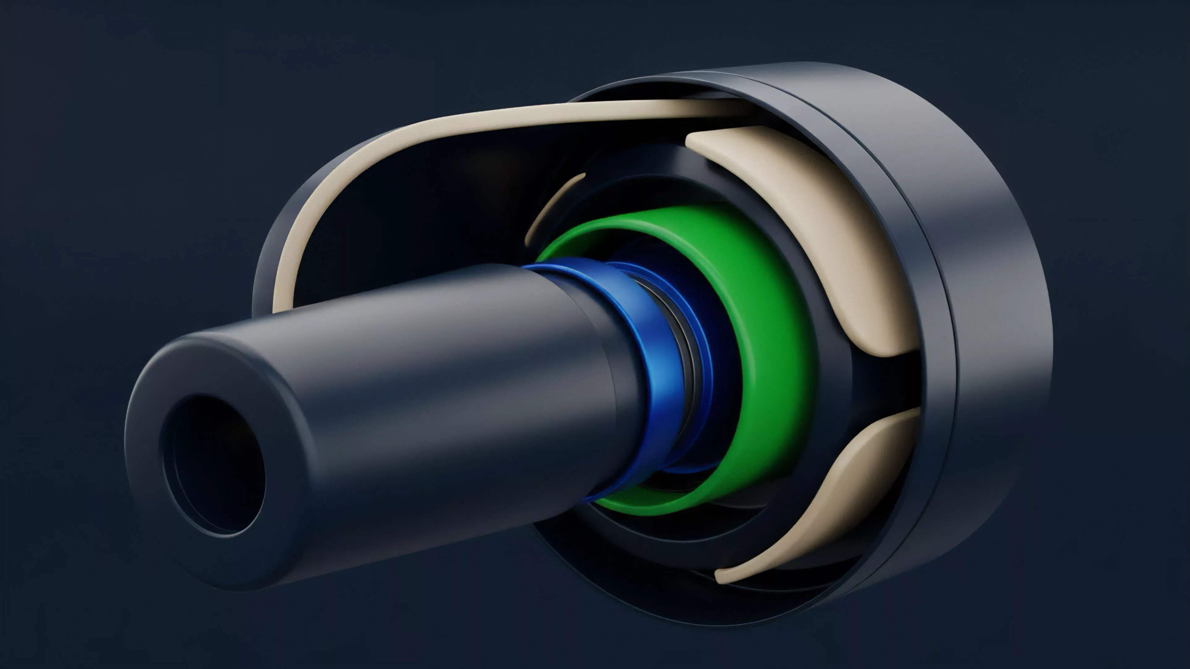 The visualization of concentric layers around a central core represents a complex financial mechanism, such as a DeFi protocol’s layered architecture for managing risk tranches. The components illustrate the intricacy of collateralization requirements, liquidity pools, and automated market makers supporting perpetual futures contracts. The nested structure highlights the risk stratification necessary for financial stability and the transparent settlement mechanism of synthetic assets within a decentralized environment.