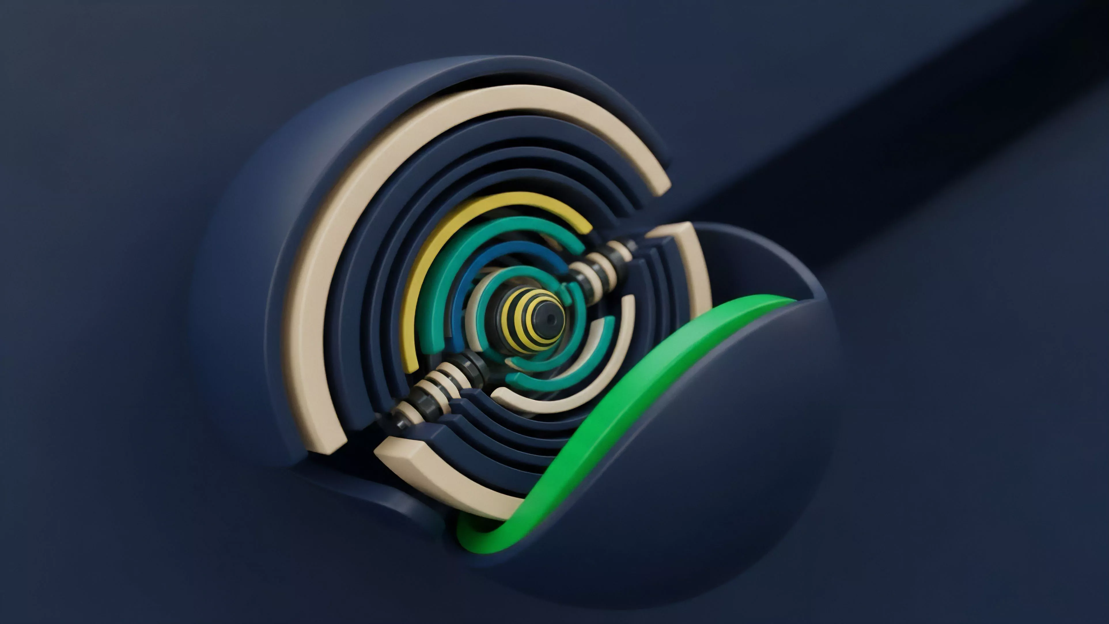 A dissected digital rendering reveals the intricate layered architecture of a complex financial instrument.