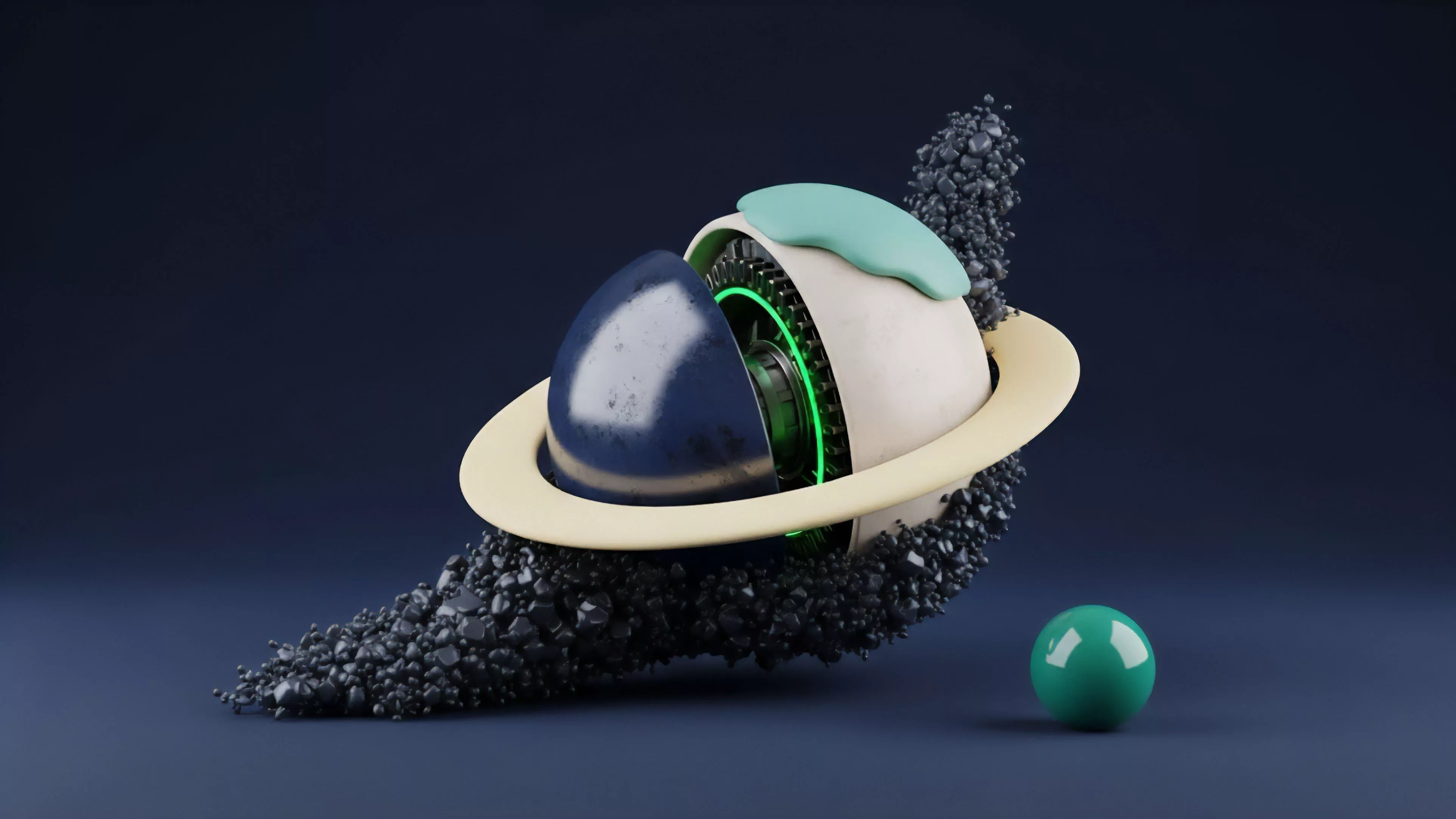 A detailed cross-section of a complex asset structure represents the internal mechanics of a decentralized finance derivative.