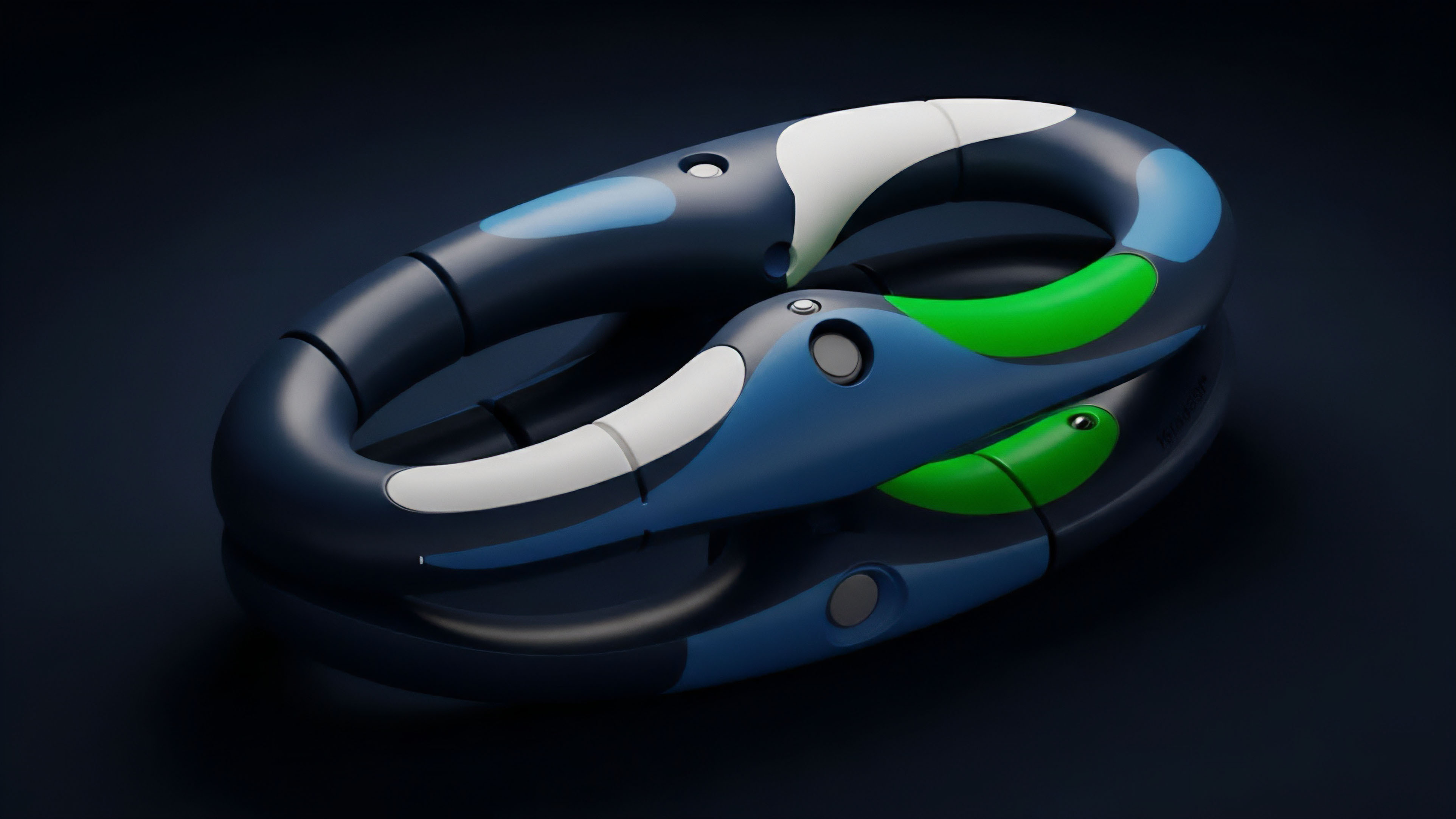 A coiled, segmented object illustrates the high-risk, interconnected nature of financial derivatives and decentralized protocols. The intertwined form represents market feedback loops where smart contract execution and dynamic collateralization ratios are linked. This visualization captures the continuous flow of liquidity pools providing capital for options contracts and futures trading. The design highlights systemic risk and interoperability issues inherent in complex structured products across decentralized exchanges DEXs, emphasizing the need for robust risk management frameworks. The continuous structure symbolizes the potential for cascading effects from asset correlation in volatile market conditions.