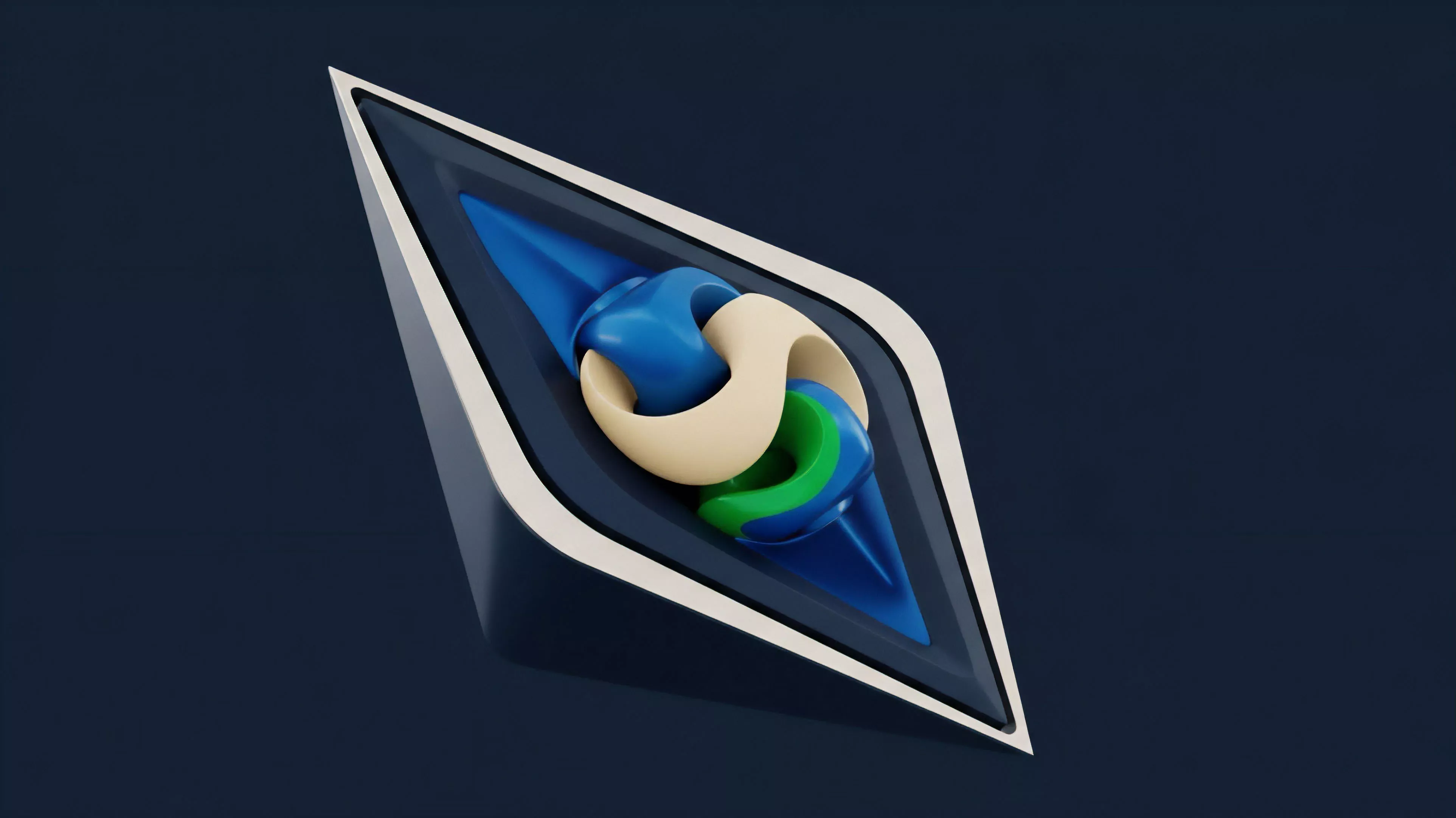 An abstract visualization illustrating dynamic financial structures. The intertwined blue and green elements represent synthetic assets and liquidity provision within smart contract protocols. This imagery captures the complex relationships between cross-chain interoperability and automated market makers in decentralized finance. It symbolizes algorithmic trading strategies and risk assessment models seeking market equilibrium, reflecting the intricate connections of the volatility surface. The stylized composition evokes the continuous flow of capital and the complexity of derivatives pricing.