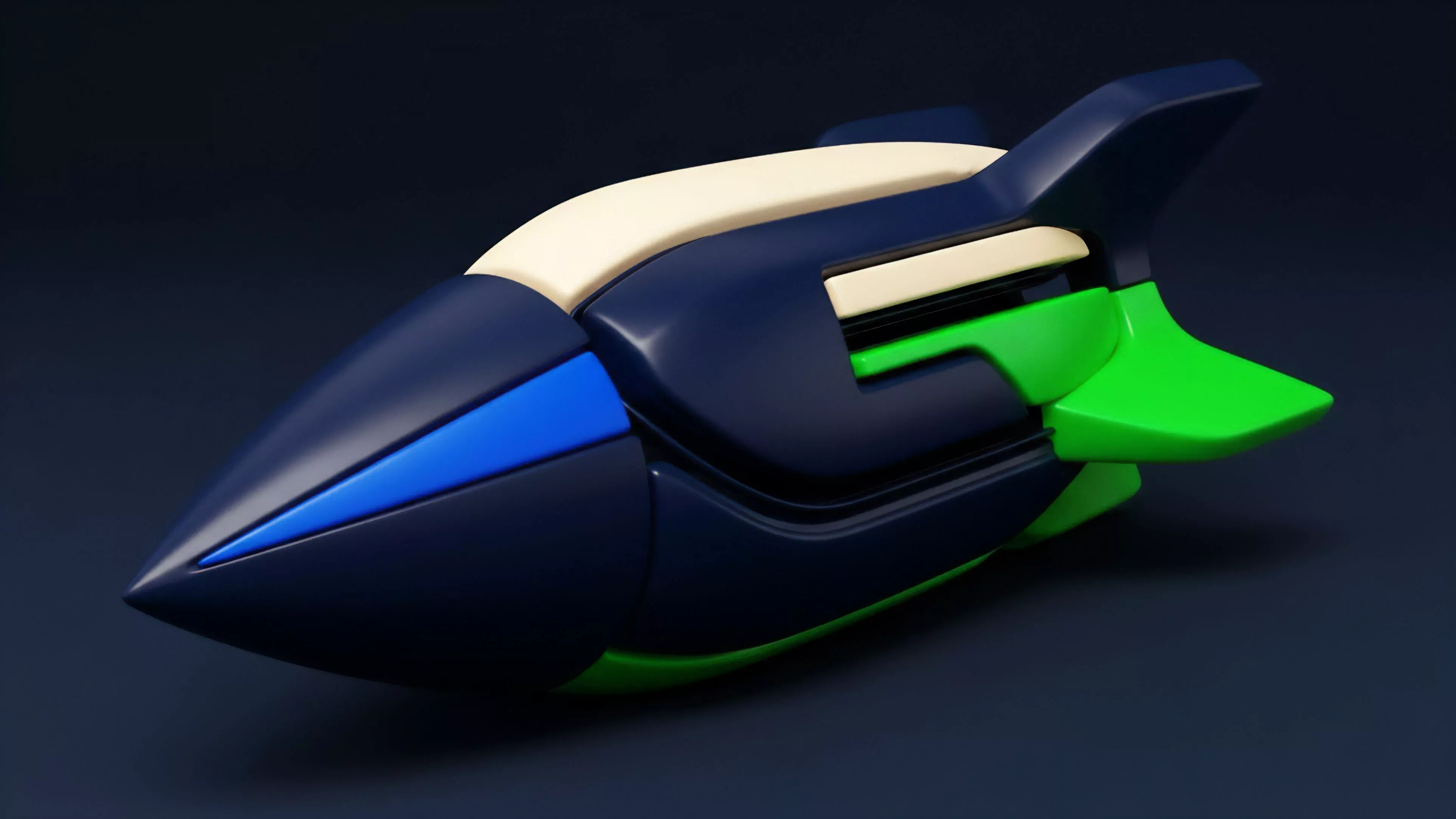 A high-tech conceptual model visualizing the core principles of algorithmic execution and high-frequency trading HFT within a volatile crypto derivatives market.