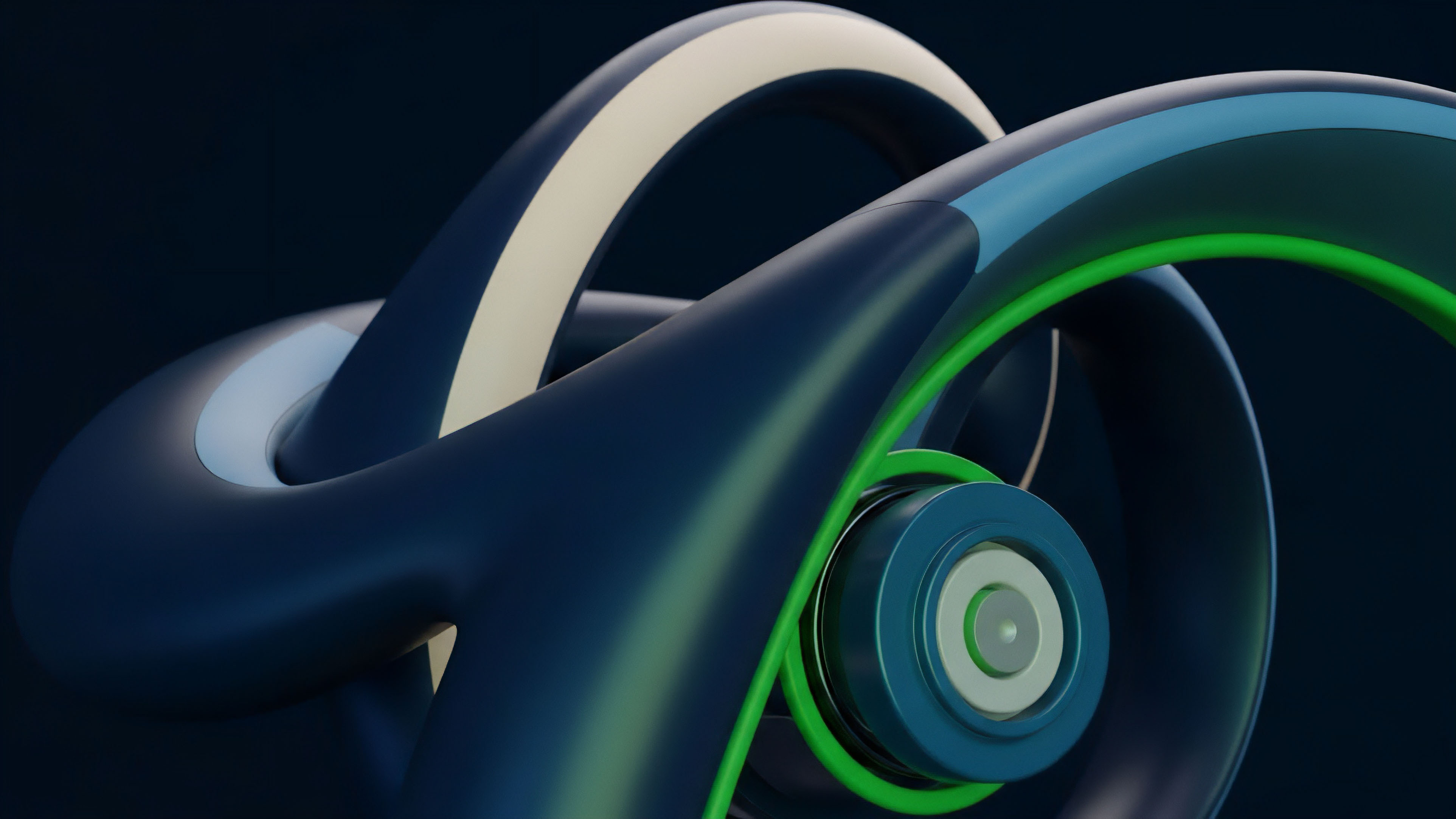 This abstract composition visualizes the inherent complexity and systemic risk within decentralized finance ecosystems. The intricate pathways symbolize the interlocking dependencies of automated market makers and collateralized debt positions. The varying pathways symbolize different liquidity provision strategies and the flow of capital between smart contracts and cross-chain bridges. The central structure depicts a protocol’s internal mechanism for calculating implied volatility or managing complex derivatives contracts, emphasizing the interconnectedness of market mechanisms.