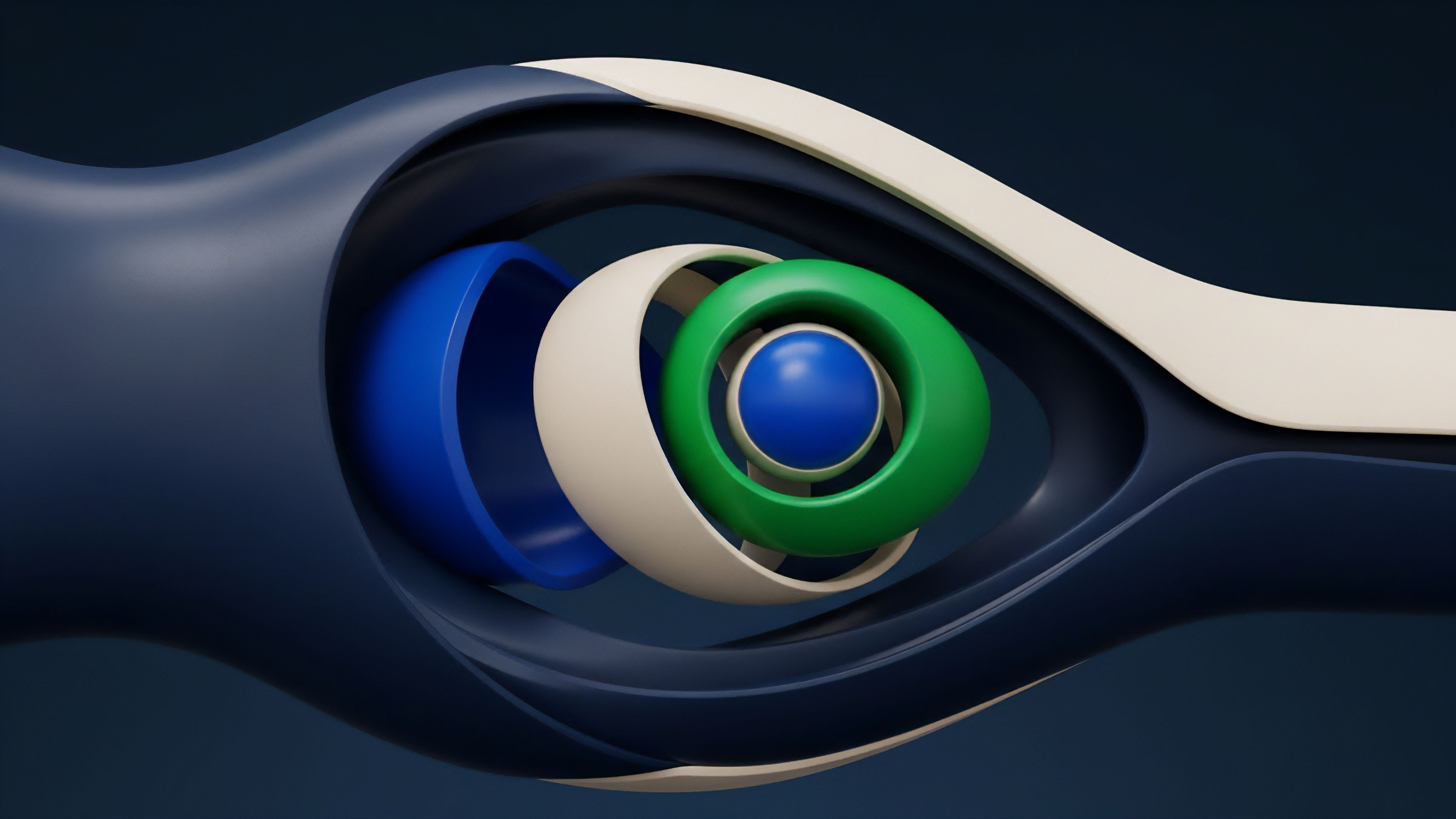 A visualization of complex structured products within decentralized finance architecture. The central blue sphere represents the underlying asset around which multiple layers of risk tranches are built. These interlocking rings signify the derivatives chain where collateralized positions are aggregated. The surrounding organic structure illustrates liquidity flow within an automated market maker AMM or a synthetic asset generation protocol. Each layer represents a different risk exposure and return profile created through tranching.