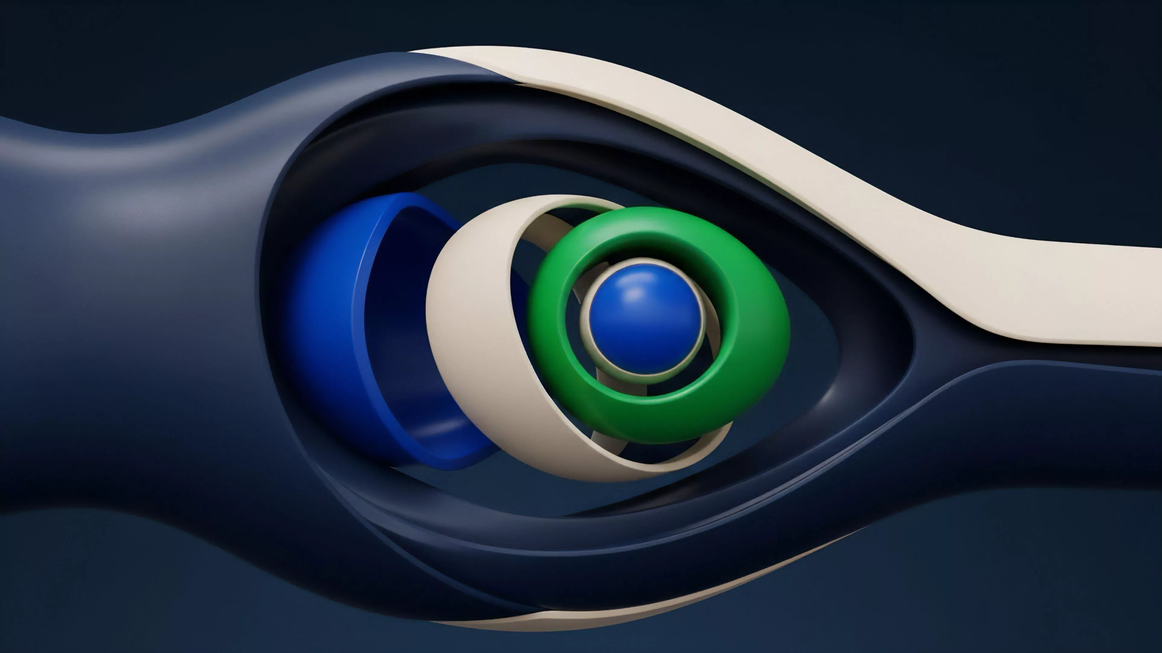 A visualization of complex structured products within decentralized finance architecture.