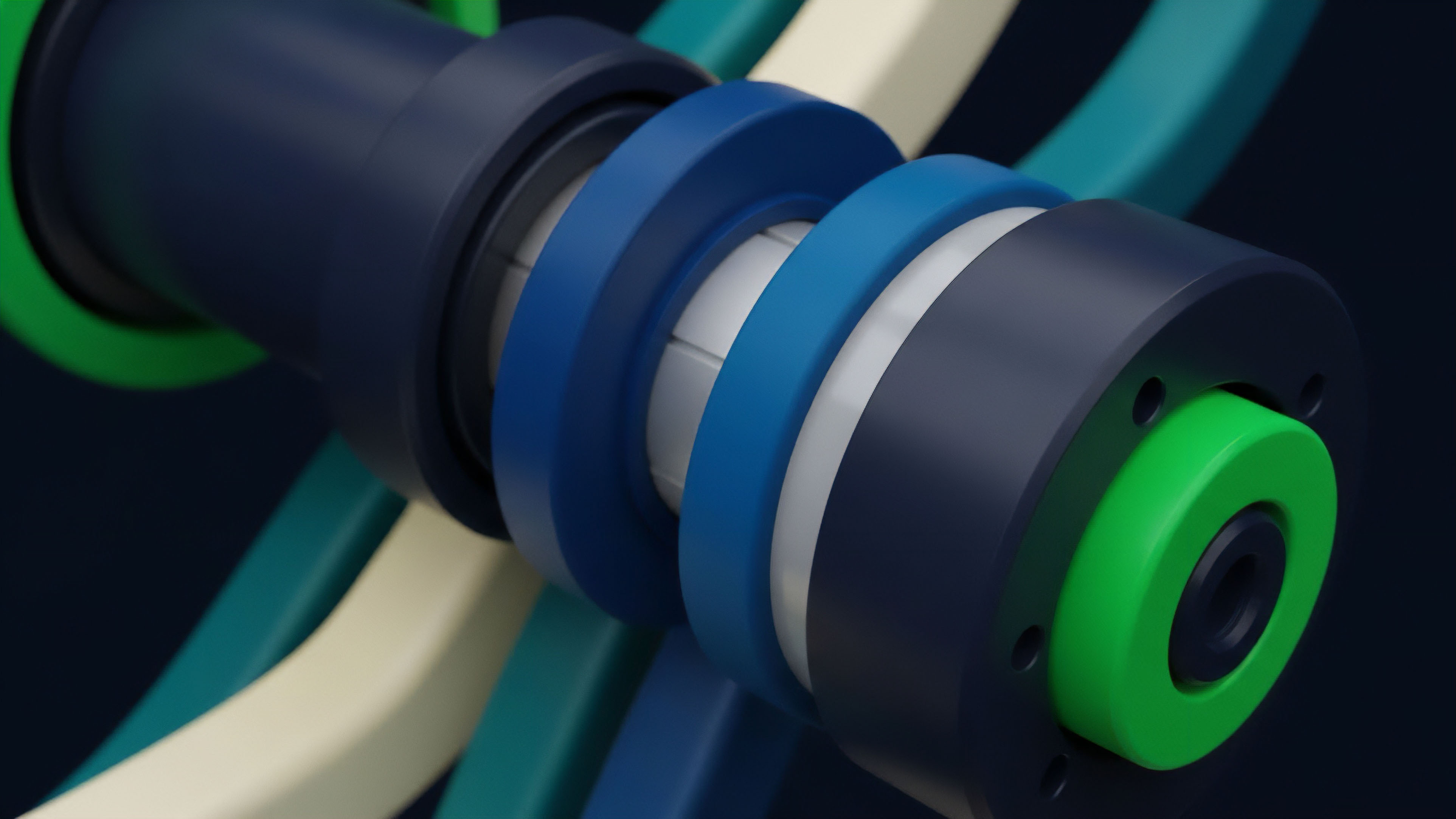 A complex, multi-layered mechanism illustrating the architecture of decentralized finance protocols. The concentric rings symbolize different layers of a Layer 2 scaling solution, such as data availability, execution environment, and collateral management. This structured design represents the intricate interplay required for high-throughput transactions and efficient liquidity provision, essential for advanced derivative products and automated market makers AMMs. The components reflect the precision needed in smart contracts for yield generation and risk management within a decentralized ecosystem.