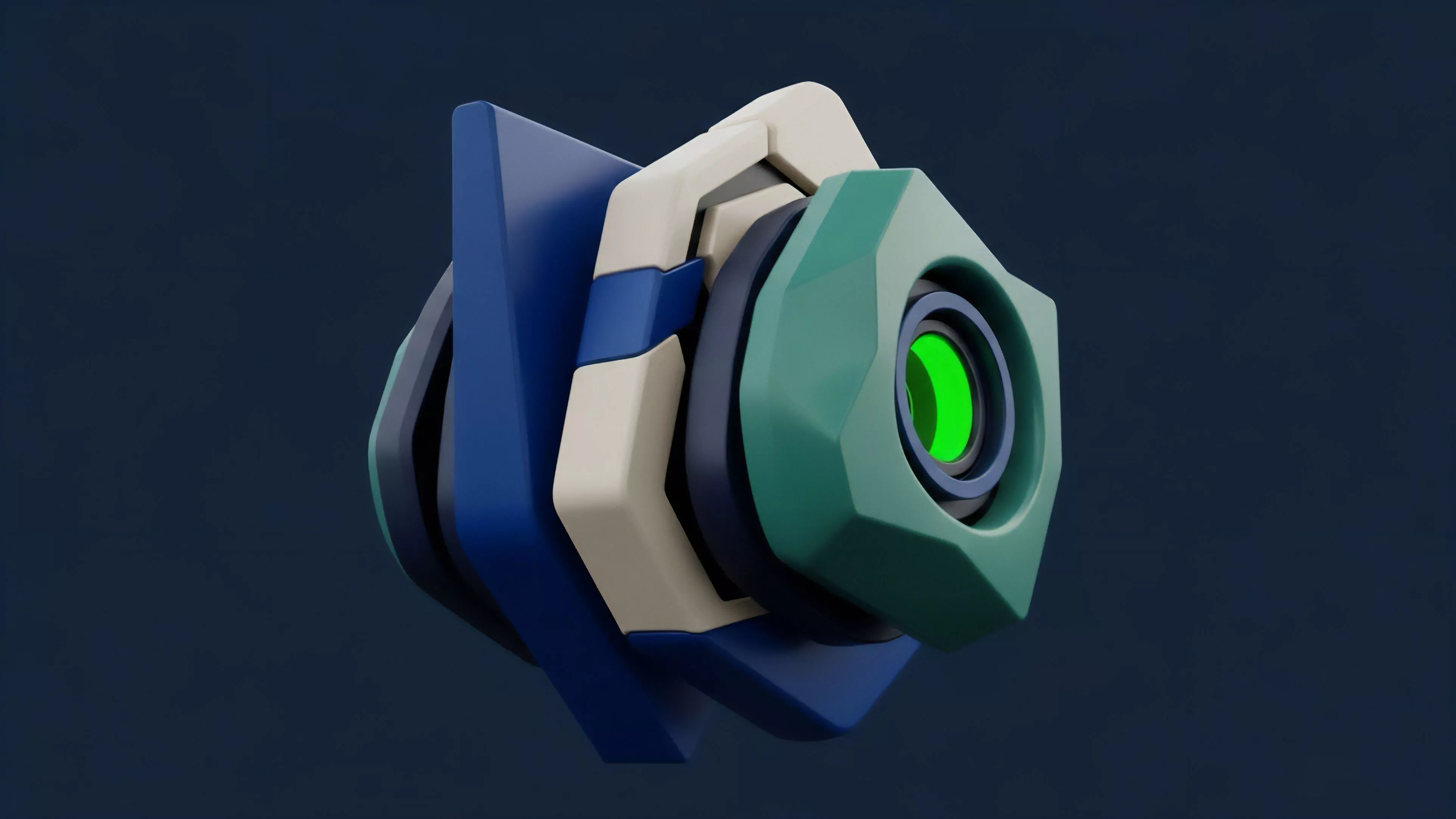 A layered geometric object with a glowing green central lens visually represents a sophisticated decentralized finance protocol architecture. The modular components illustrate the principle of smart contract composability within a DeFi ecosystem. The central lens symbolizes an on-chain oracle network providing real-time data feeds essential for algorithmic trading and liquidity provision. This structure facilitates automated market making and performs volatility analysis to manage impermanent loss and maintain collateralization ratios within a decentralized exchange. The design embodies a robust risk management framework for synthetic asset generation.