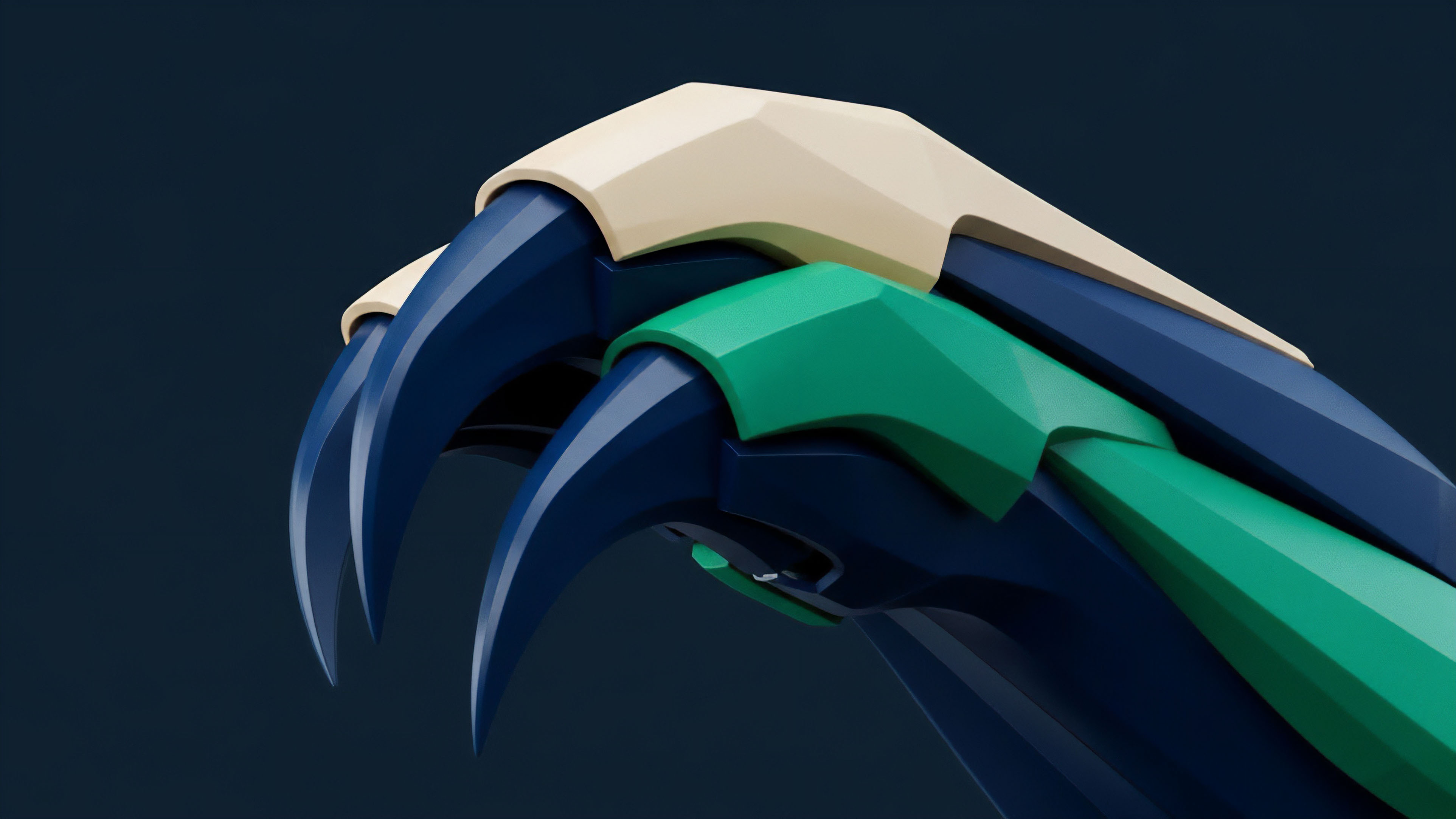 This high-tech structure represents a sophisticated financial algorithm designed to implement advanced risk hedging strategies in cryptocurrency derivative markets. The layered components symbolize the complexities of synthetic assets and collateralized debt positions CDPs, managing leverage within decentralized finance protocols. The grasping form illustrates the process of capturing liquidity and executing arbitrage opportunities. It metaphorically depicts the precision needed in automated market maker protocols to navigate slippage and minimize risk exposure in high-volatility environments through price discovery mechanisms.