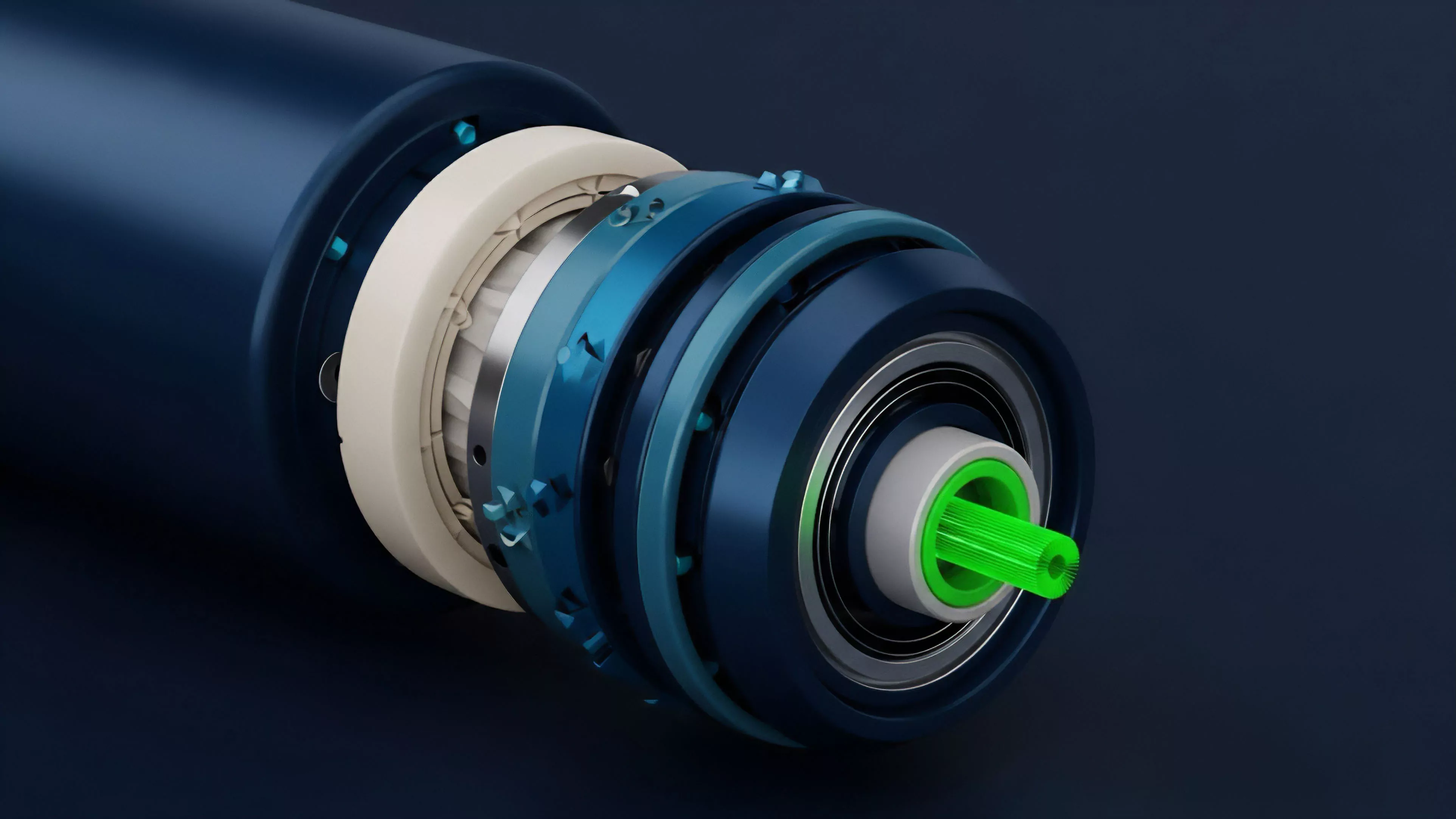 This high-precision rendering illustrates the layered architecture of a decentralized finance protocol.