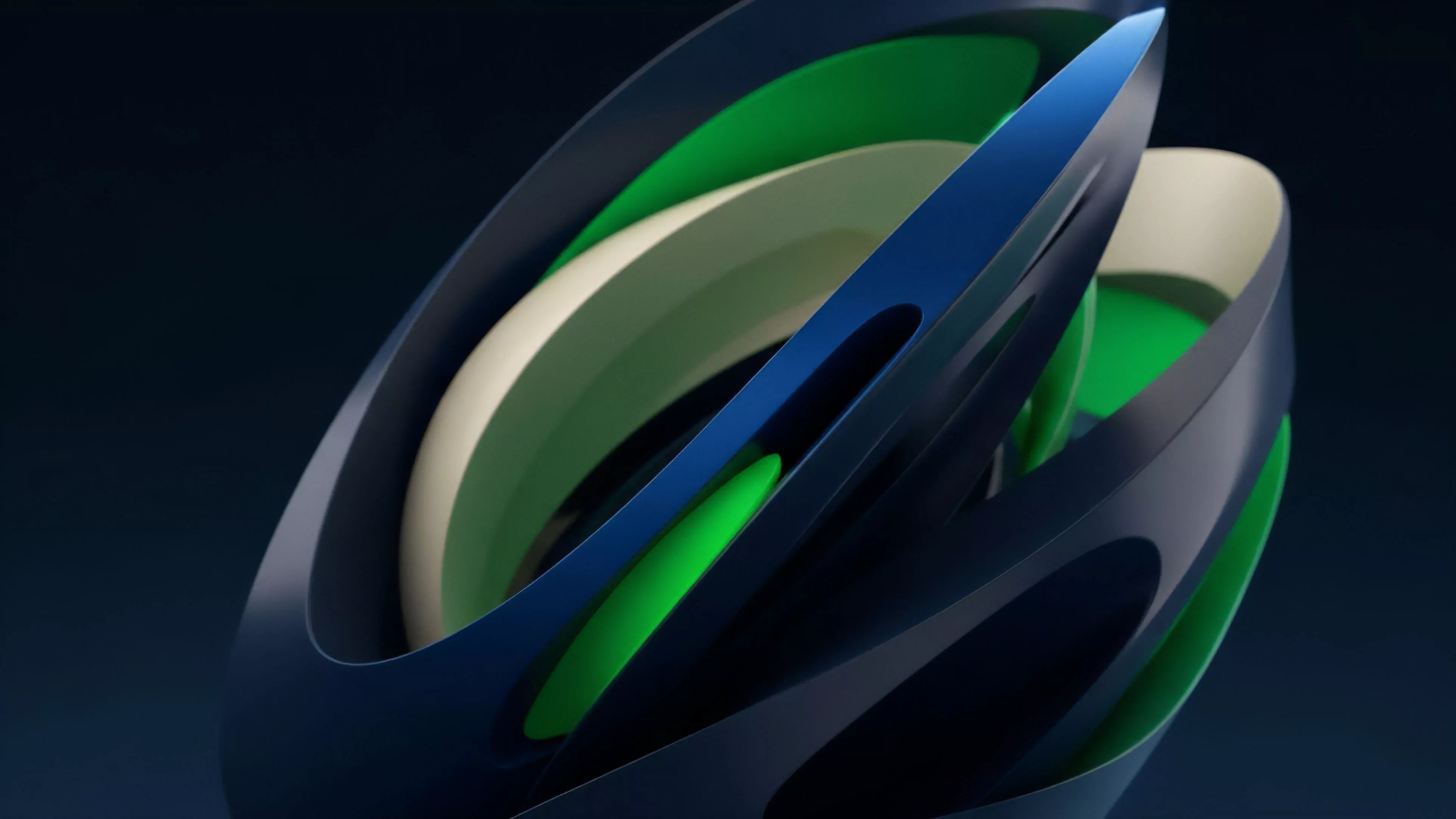 A layered abstract structure visually represents the intricate architecture of a decentralized finance protocol. The dark outer shell signifies the robust smart contract and governance frameworks, while the contrasting bright inner green layer denotes high-yield liquidity pools. This aesthetic captures the decoupling of risk tranches in collateralized debt positions and the volatility surface inherent in complex derivatives structuring. The nested layers symbolize the stratification of risk within synthetic asset creation and advanced risk management strategies like delta hedging in a decentralized autonomous organization.