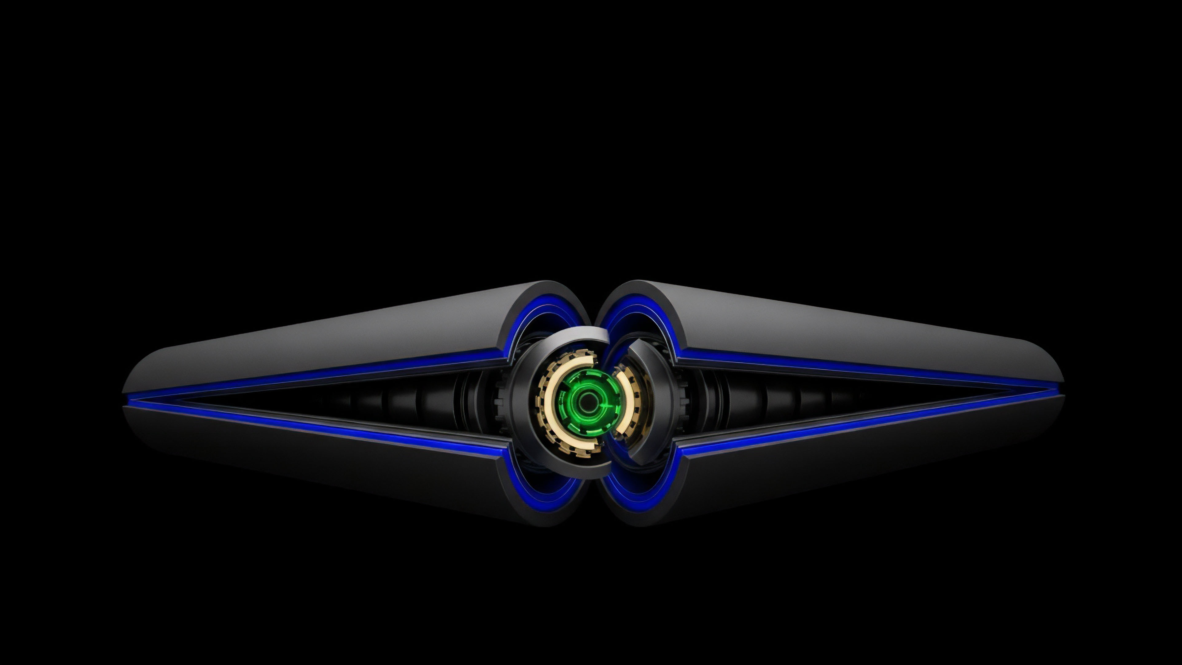 The precision mechanism illustrates a core concept in Decentralized Finance DeFi infrastructure, representing an Automated Market Maker AMM engine. The central green aperture symbolizes the smart contract execution and algorithmic pricing model, facilitating real-time transactions. The symmetrical structure and blue accents represent the balanced liquidity pools and robust collateralization ratios required for synthetic assets. This design highlights the automated risk management and market equilibrium inherent in a decentralized exchange protocol.