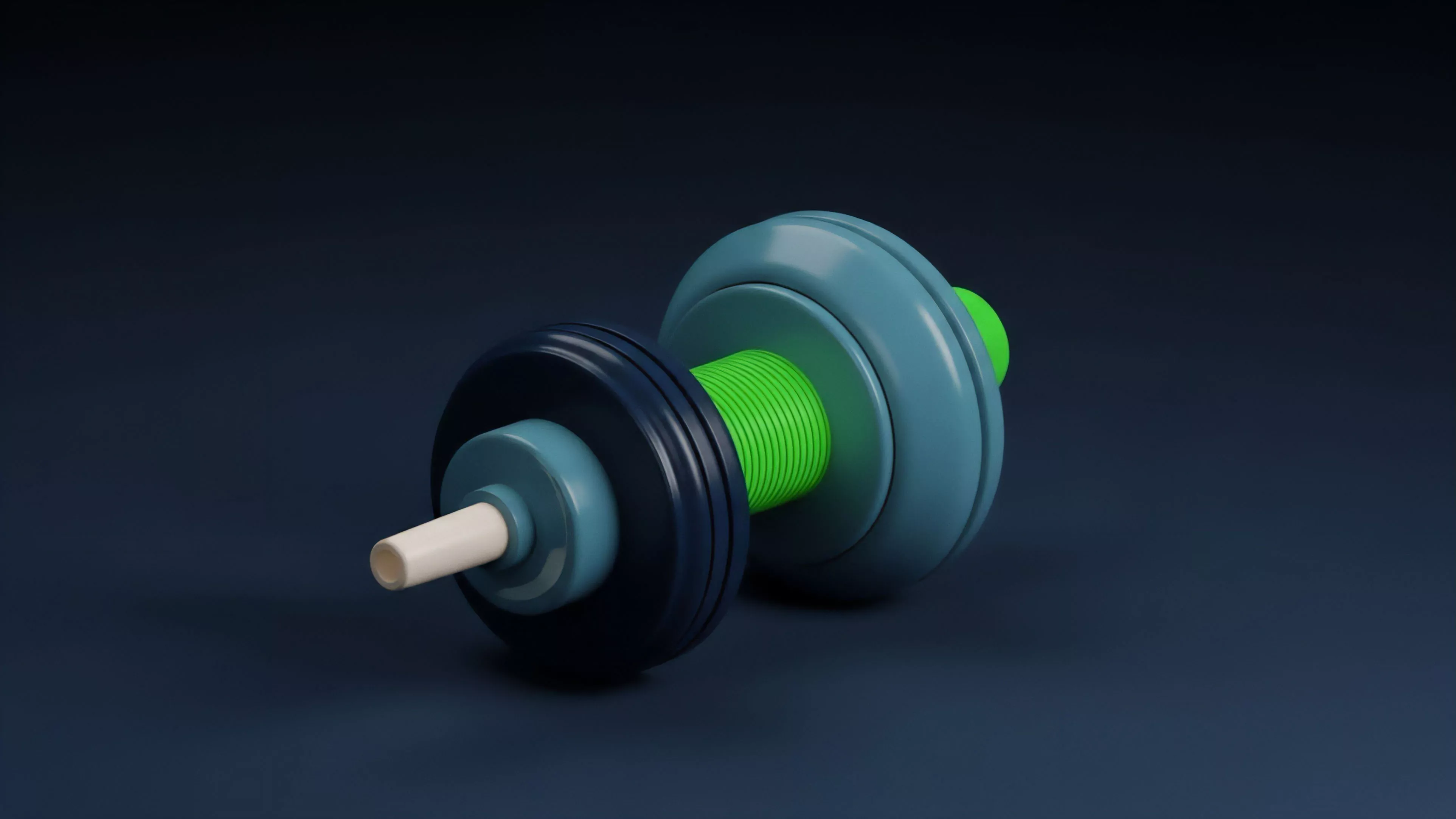 A stylized, multi-component dumbbell visualizes the complexity of financial derivatives and structured products within cryptocurrency markets. The distinct weights and textured elements represent various tranches of a collateralized debt obligation, highlighting different risk profiles and underlying asset exposures. The structure illustrates a decentralized finance protocol's reliance on precise collateralization ratios and smart contracts to build synthetic assets. This composition metaphorically demonstrates the layering of leverage factors and risk management strategies essential for creating specific payout profiles in modern financial engineering.