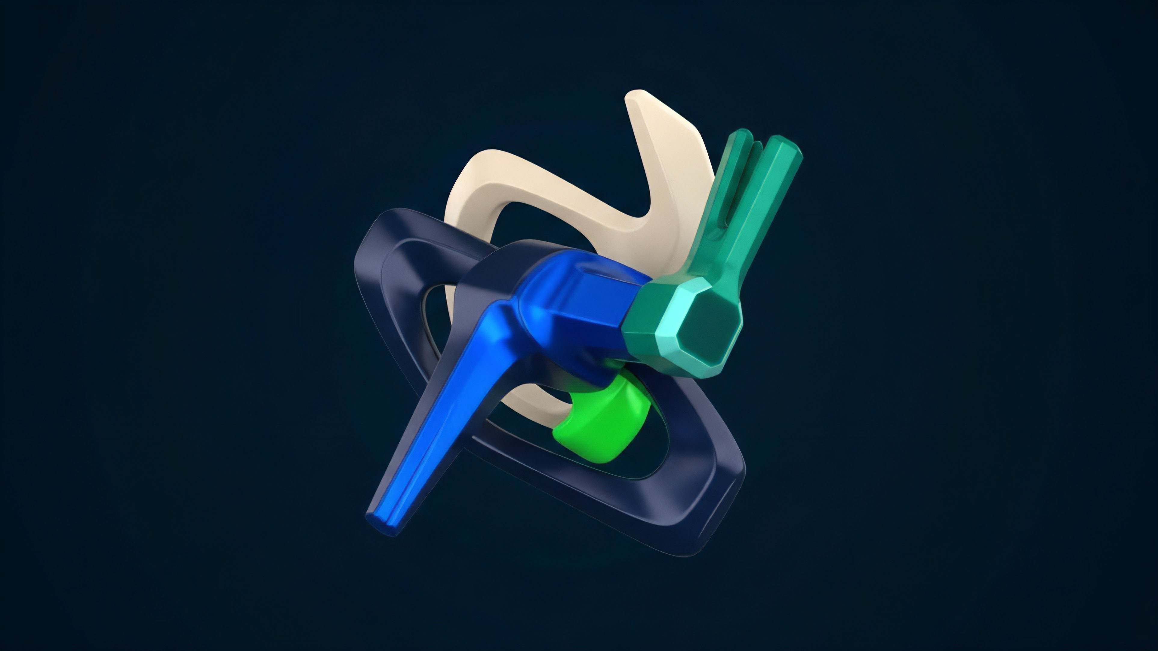 A detailed abstract visualization depicting the complex architecture of a decentralized finance protocol. The interlocking forms symbolize the relationship between collateralized debt positions and liquidity pools within options trading platforms. The vibrant segments represent various asset classes and risk stratification layers, reflecting the dynamic nature of market volatility and leverage. The design illustrates the interconnectedness of smart contracts and automated market makers crucial for synthetic assets and perpetual contracts in the crypto domain.