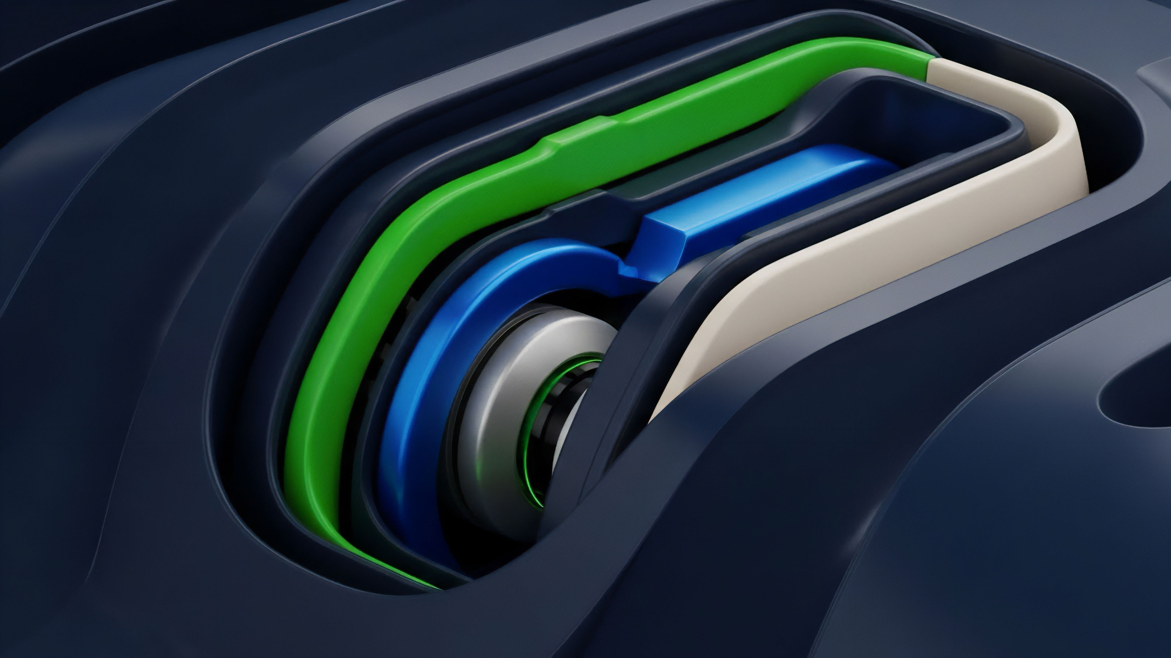 A visual metaphor illustrating nested derivative structures and protocol stacking within Decentralized Finance DeFi. The various layers represent distinct asset classes and collateralized debt positions CDPs, showing how smart contracts facilitate complex risk layering and yield generation strategies. The dynamic, interconnected elements signify liquidity flows and the volatility inherent in decentralized exchanges DEXs, highlighting the interconnected nature of options contracts and financial derivatives in a DAO controlled environment.
